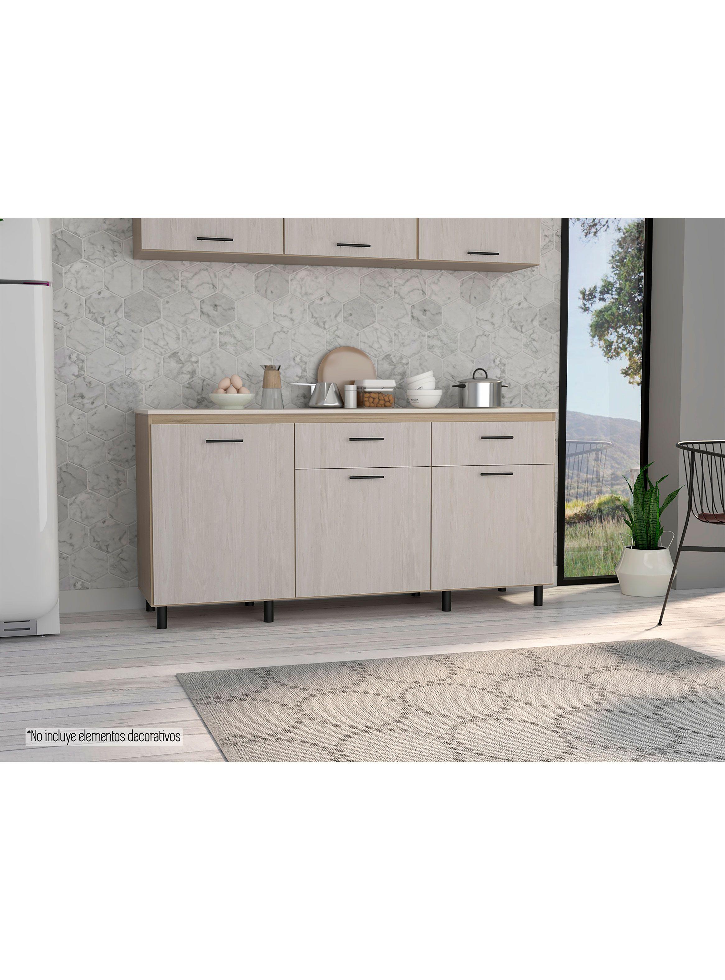 Módulo Inferior 180 Kitchen Gante con Top Melamina-4