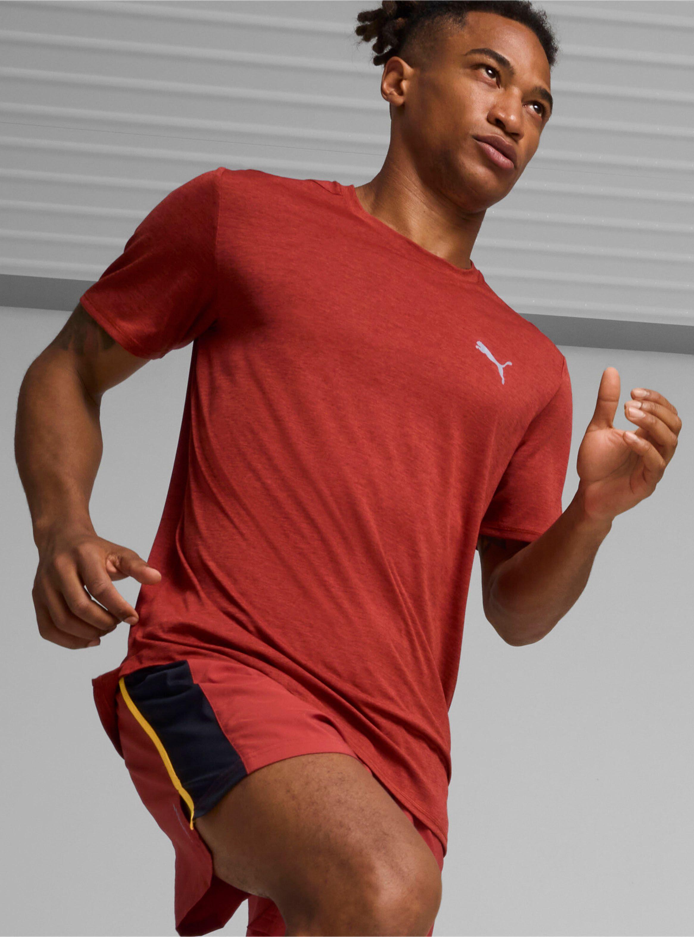 Polera Graphic Run Favorite Heather Ss Tee M-0