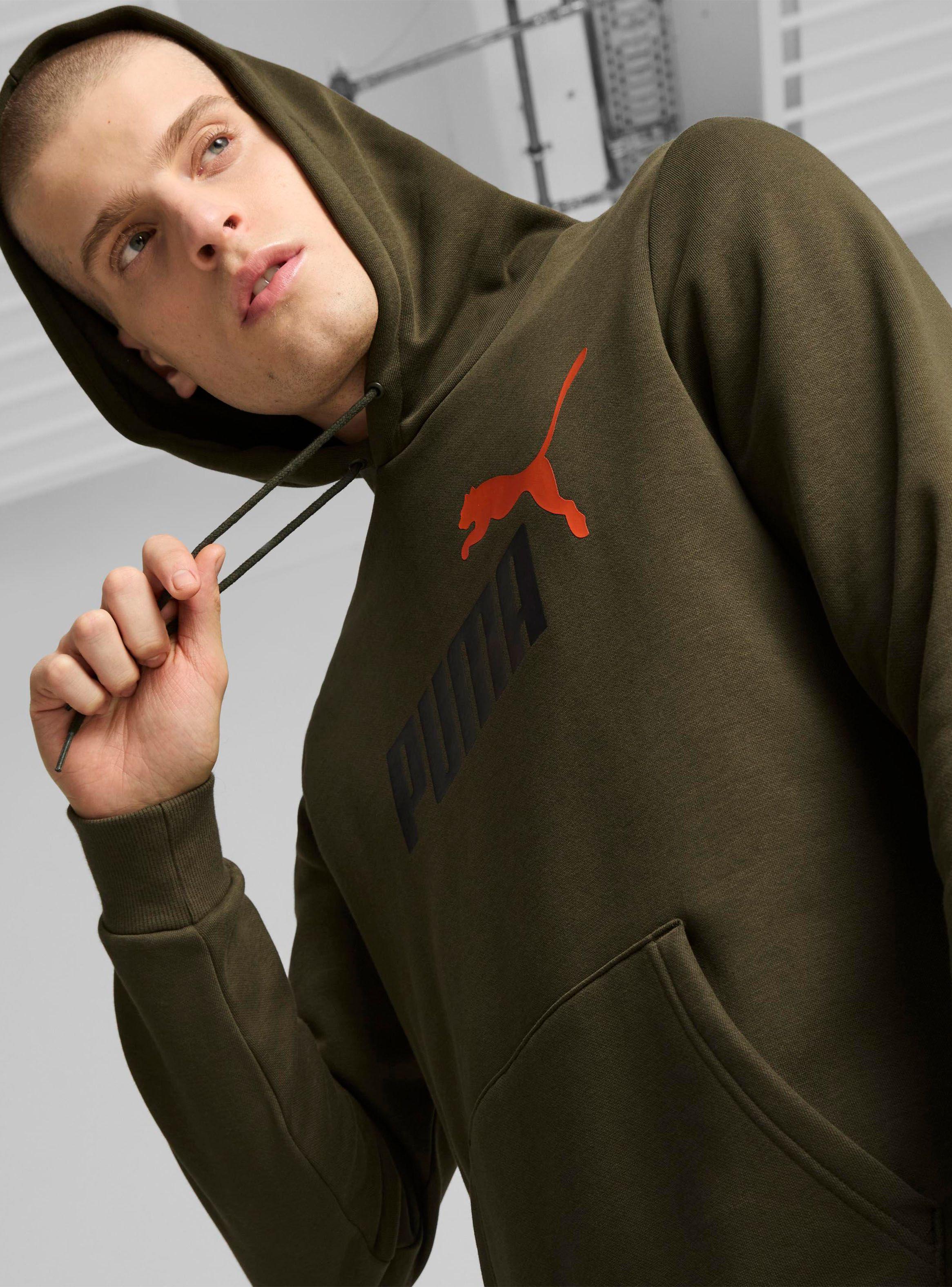 Polerón Graphic Ess+ 2 Col Big Logo Hoodie Fl-2