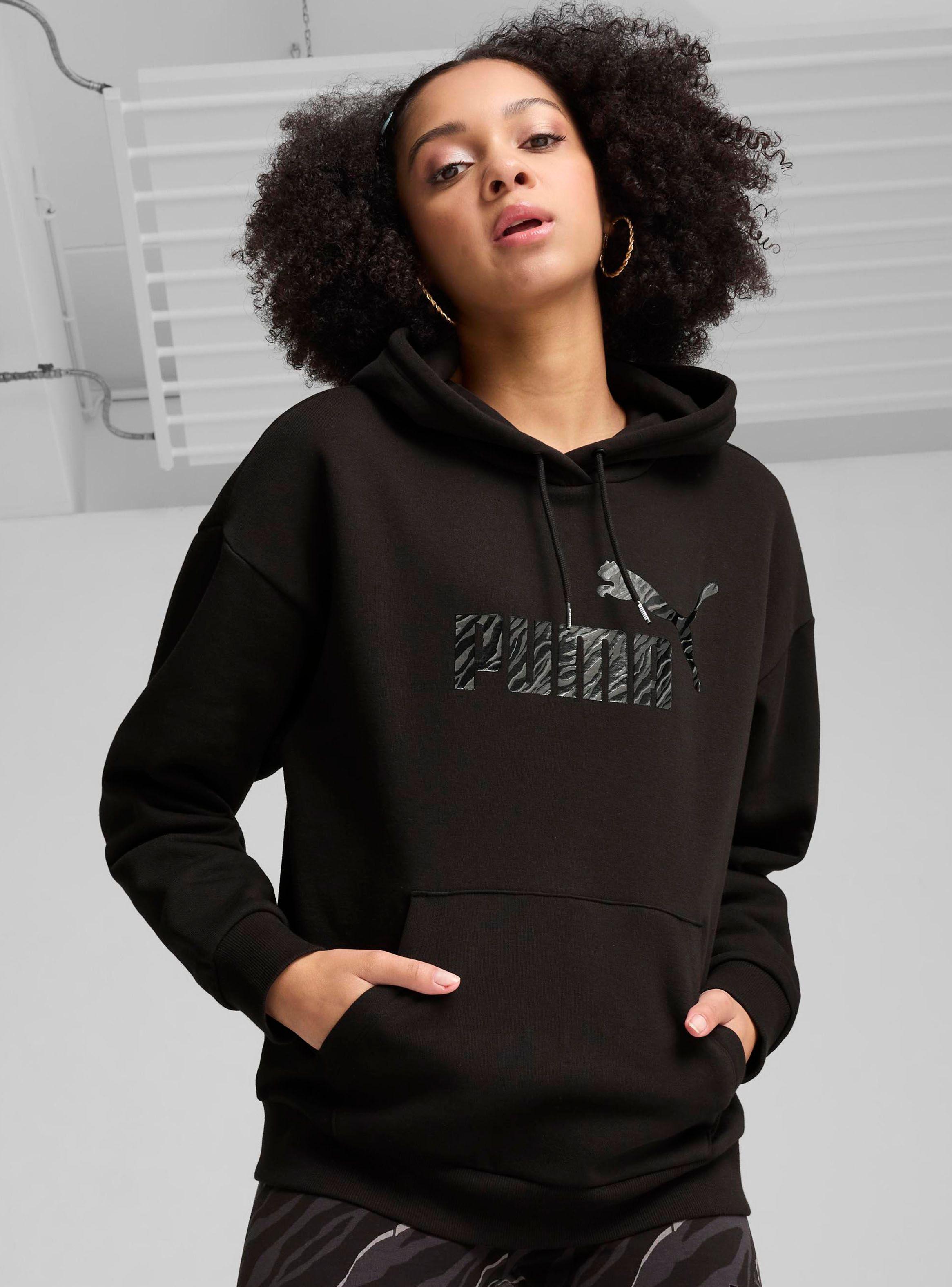 Polerón Animal Hoodie Fl + ESS-0