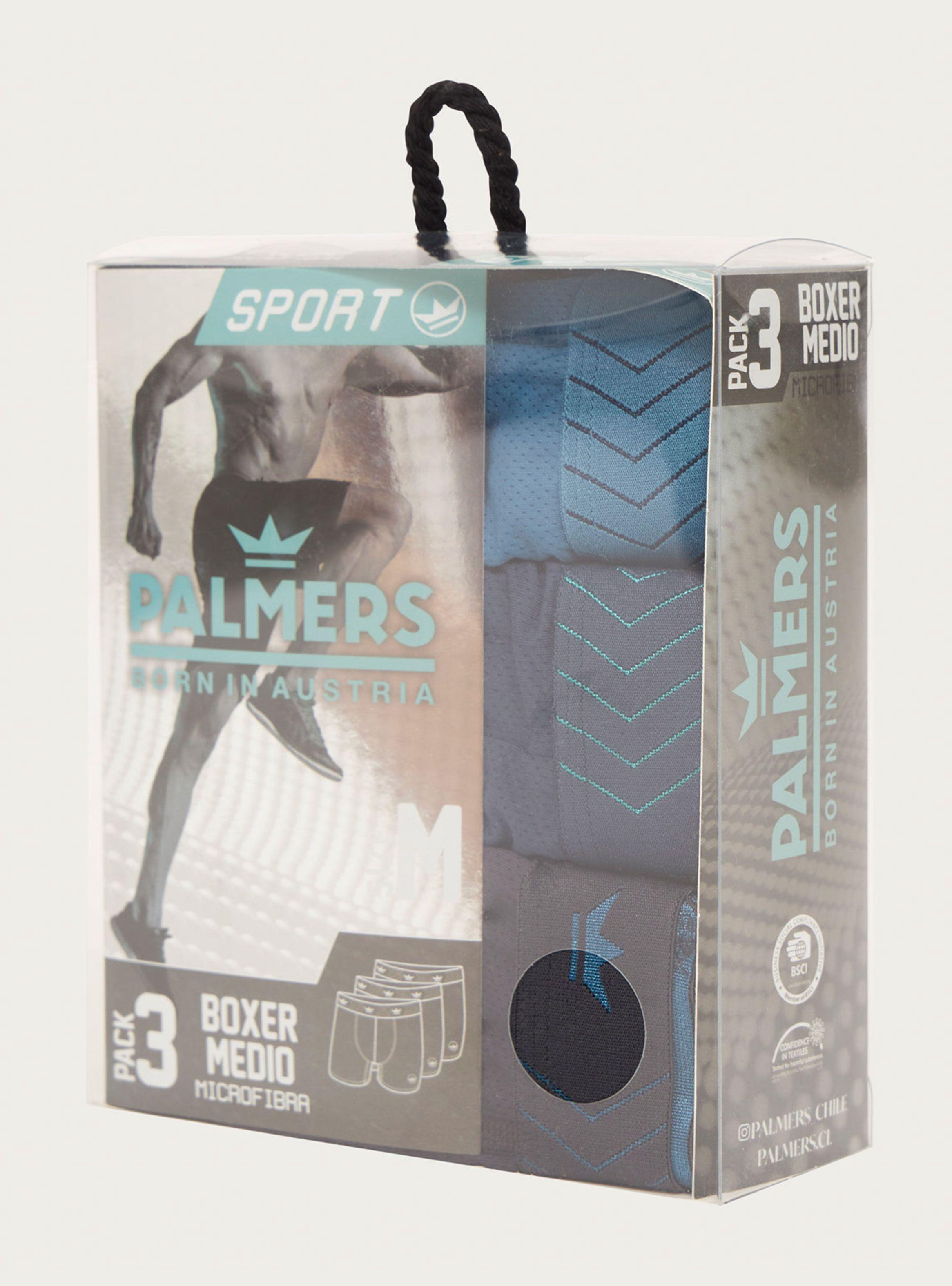 Pack 3 Bóxer Medio Microfibra Malla-4