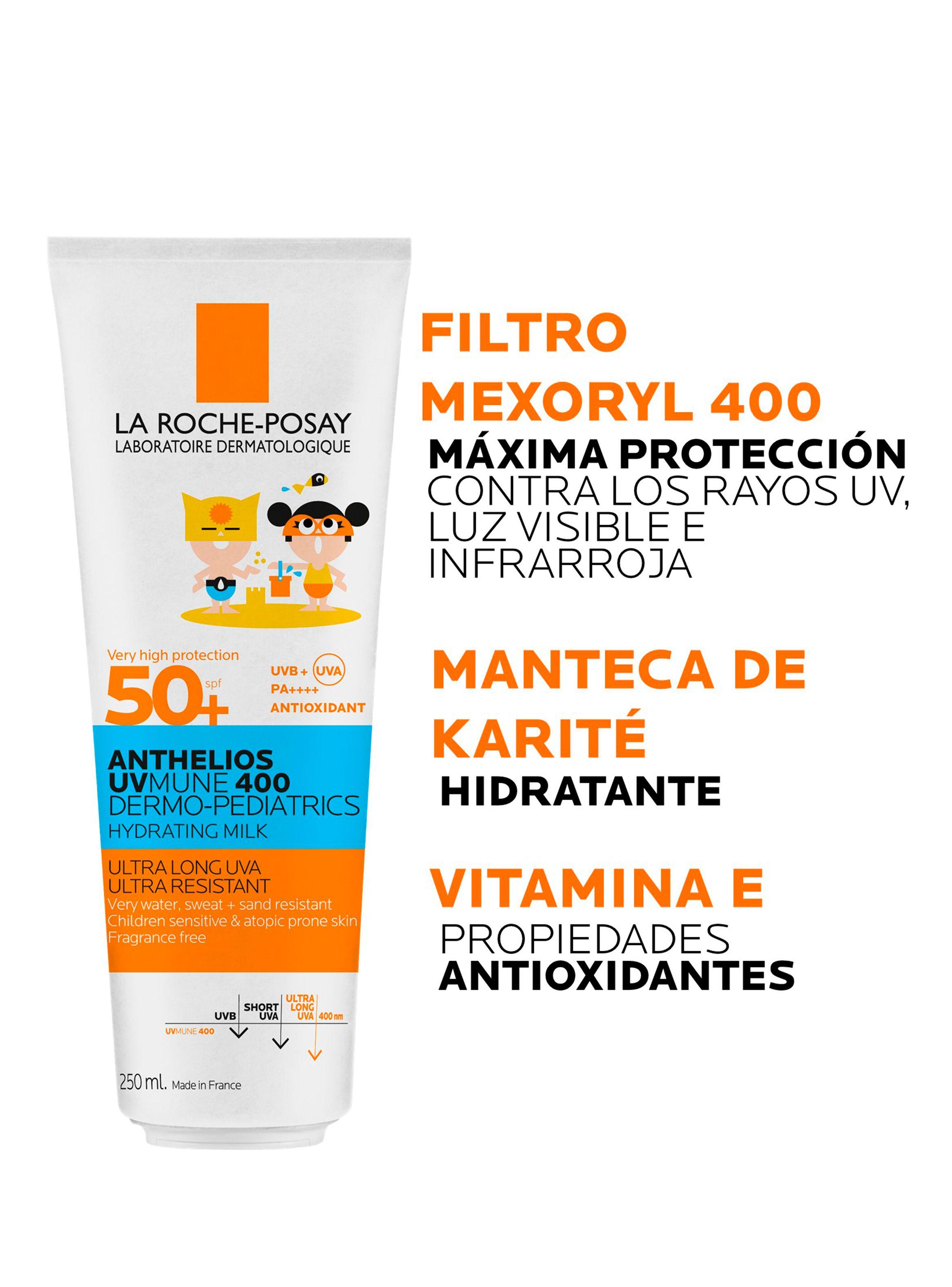 Protector Solar Rostro Niños UV Mune 400 Dermo-Pediatrics Hydrating Lotion FPS 50+ 250ml-3