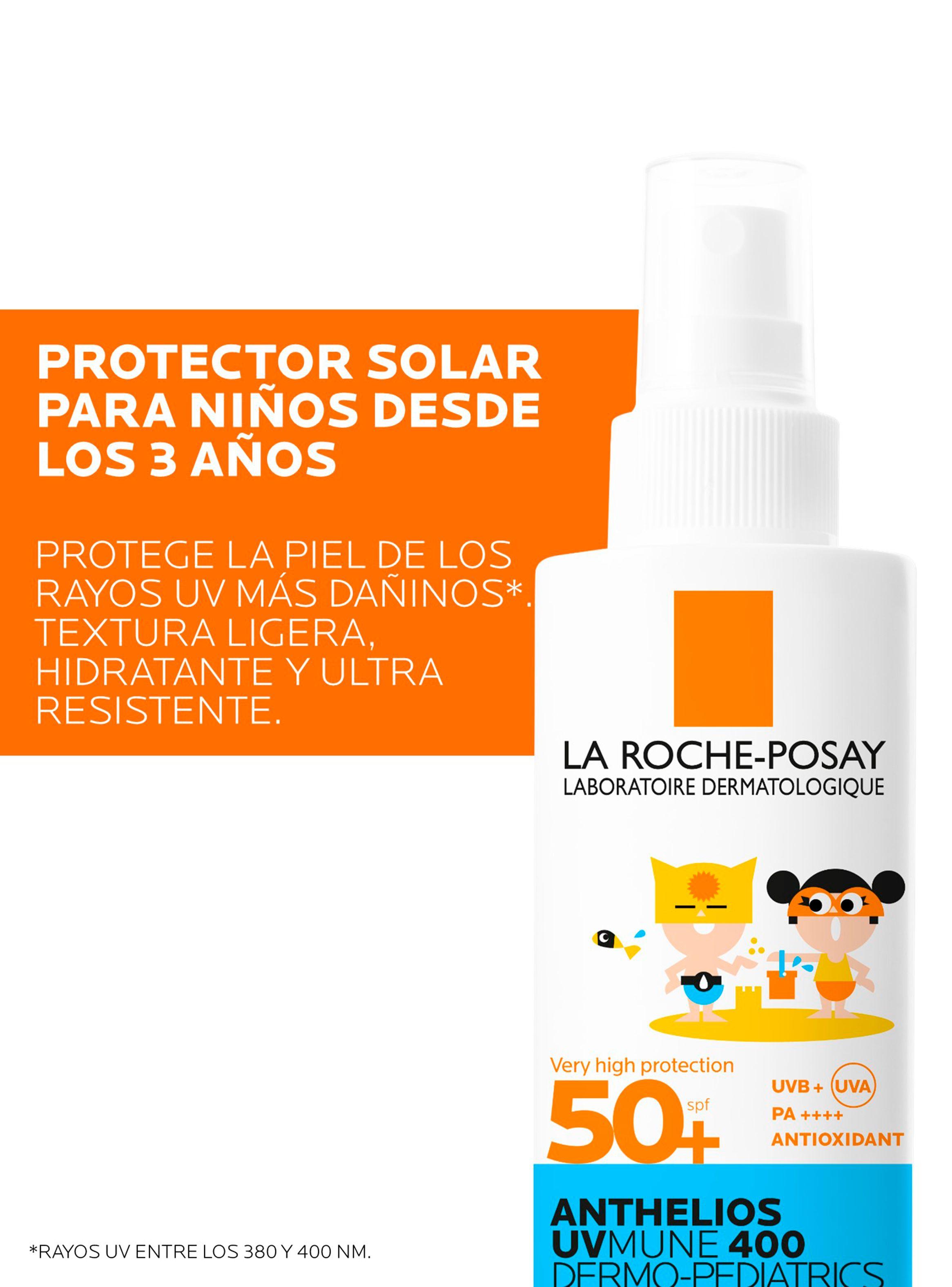 Protector Solar Rostro Niños UV Mune 400 Dermo-Pediatrics Invisible Spray FPS 50+ 200ml-2