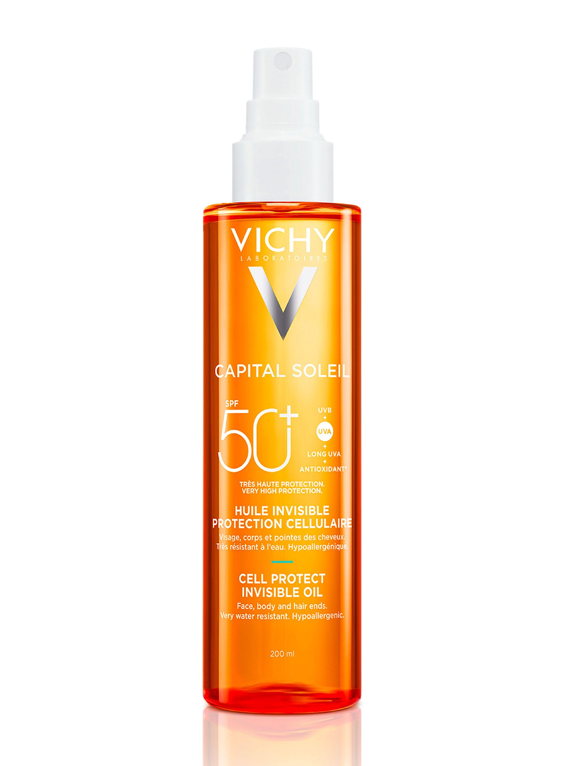 Capital Soleil Aceite invisible Cell Protect FPS 50+ 200ml Textura Aceite-0