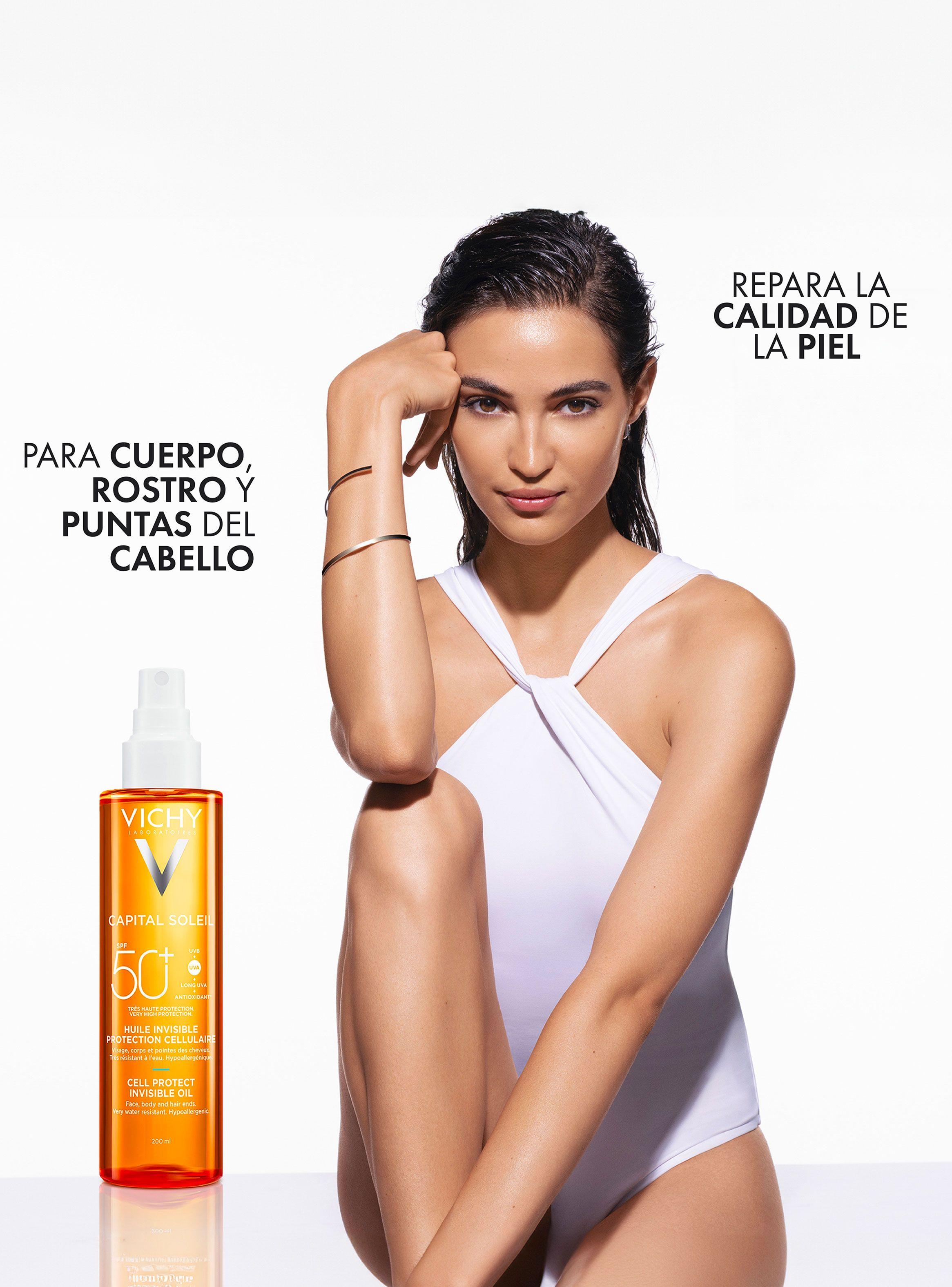 Capital Soleil Aceite invisible Cell Protect FPS 50+ 200ml Textura Aceite-4
