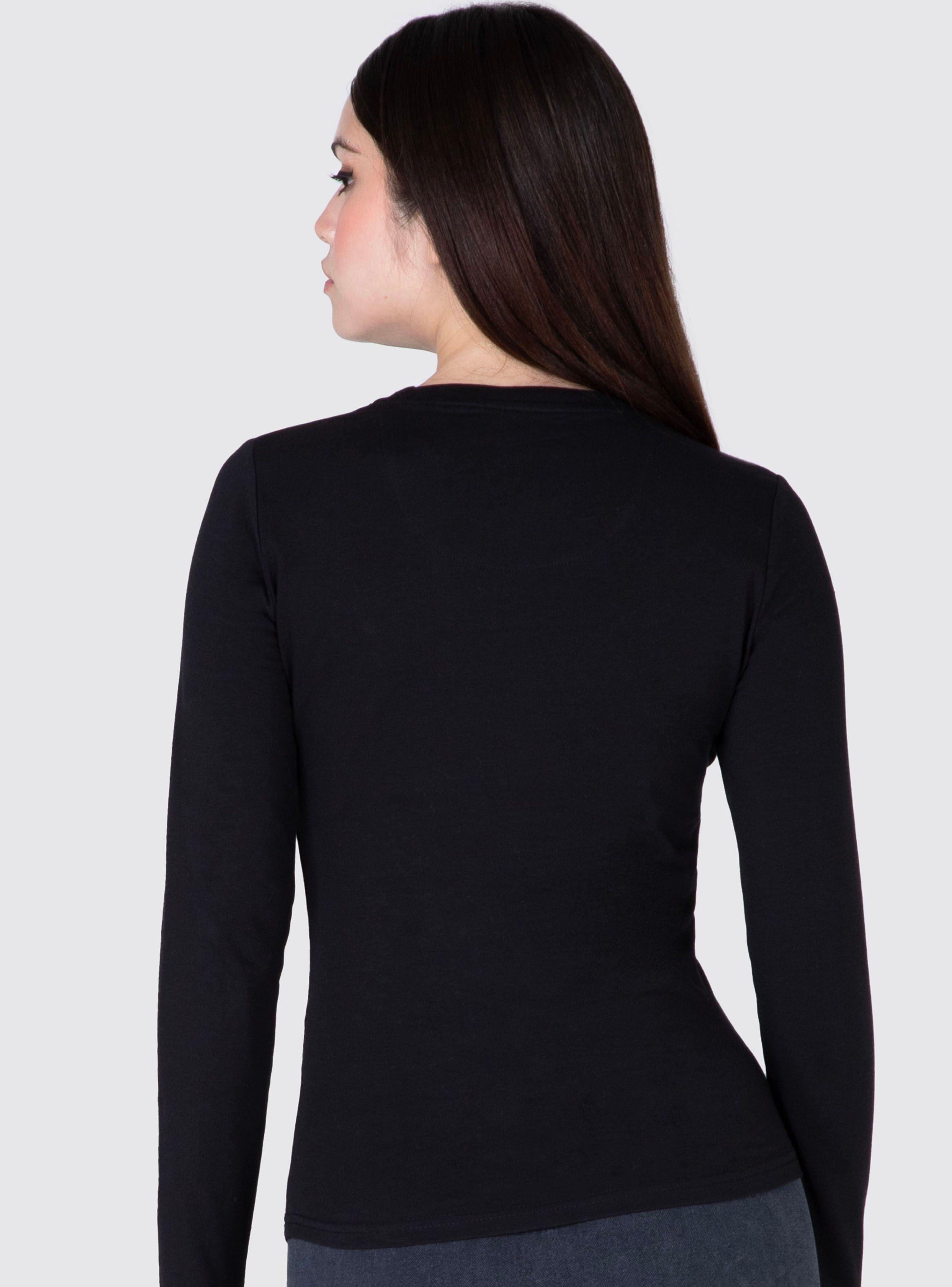 Polera Pearls Manga Larga-1