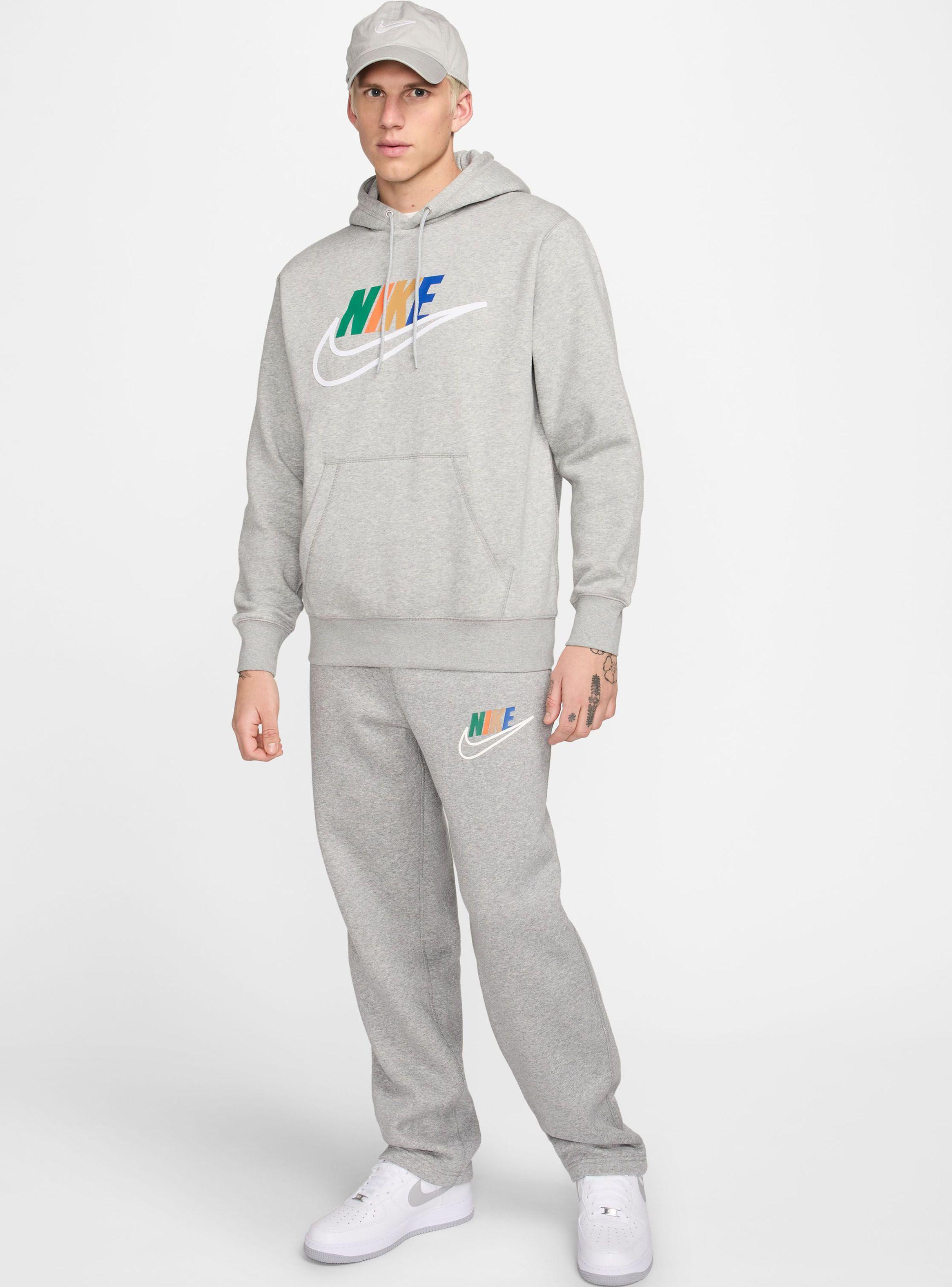 Polerón Logo Color Frontal Club Fleece Hoodie Canguro-3