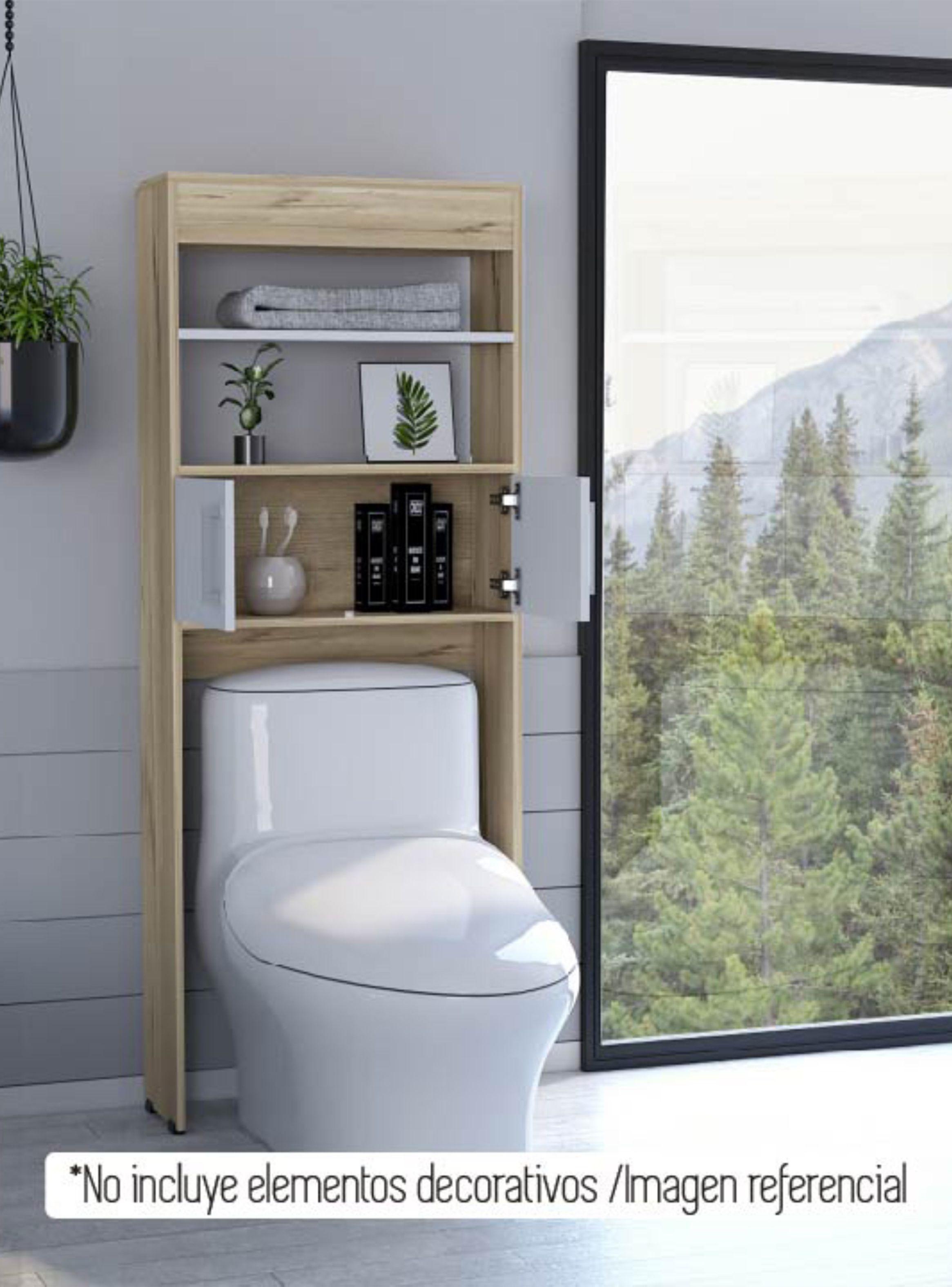 Mueble Optimizador WC Bath Bi-Color Blanco-Duna-4