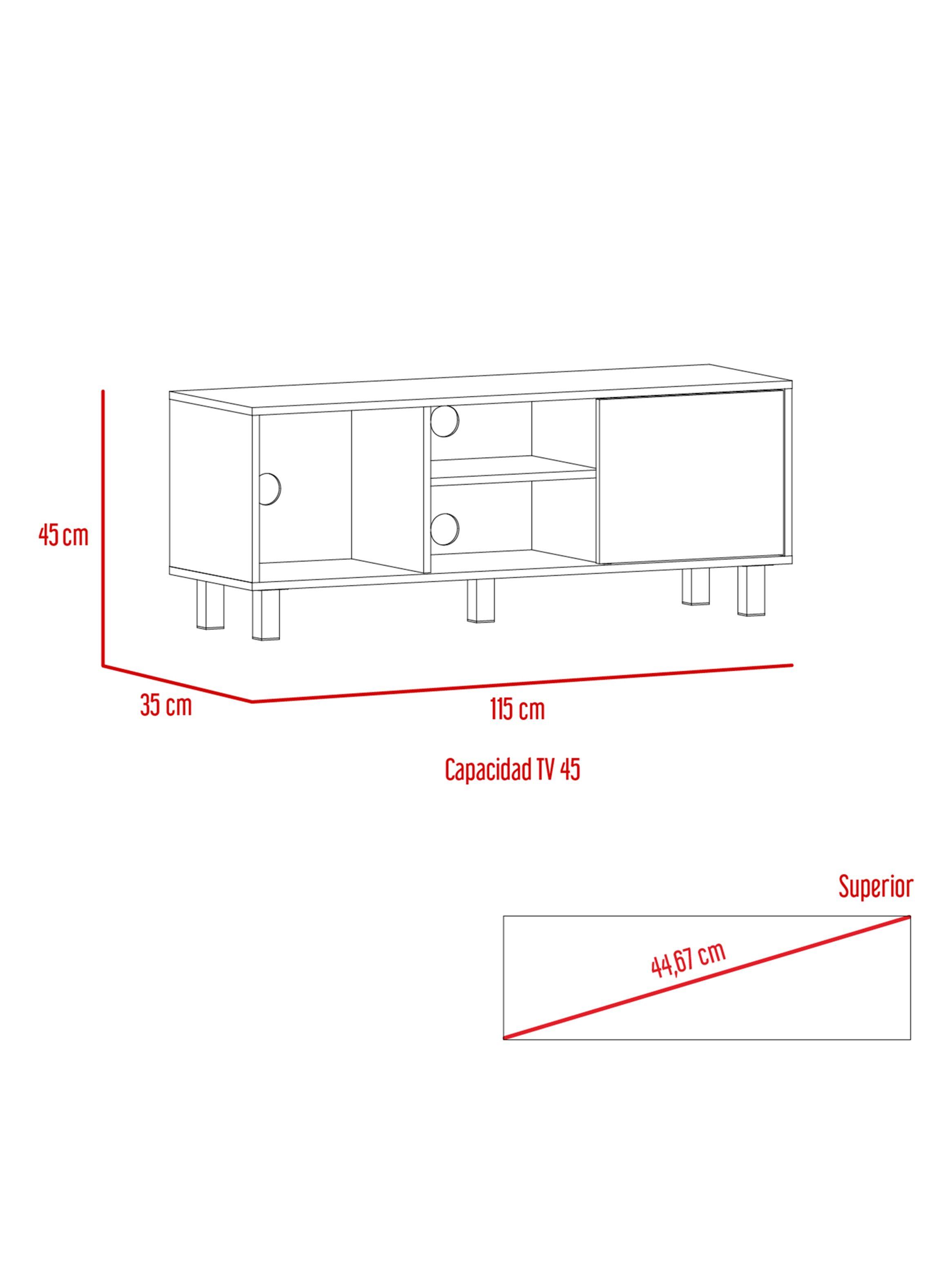 Rack TV 45" Soho Bellota-2