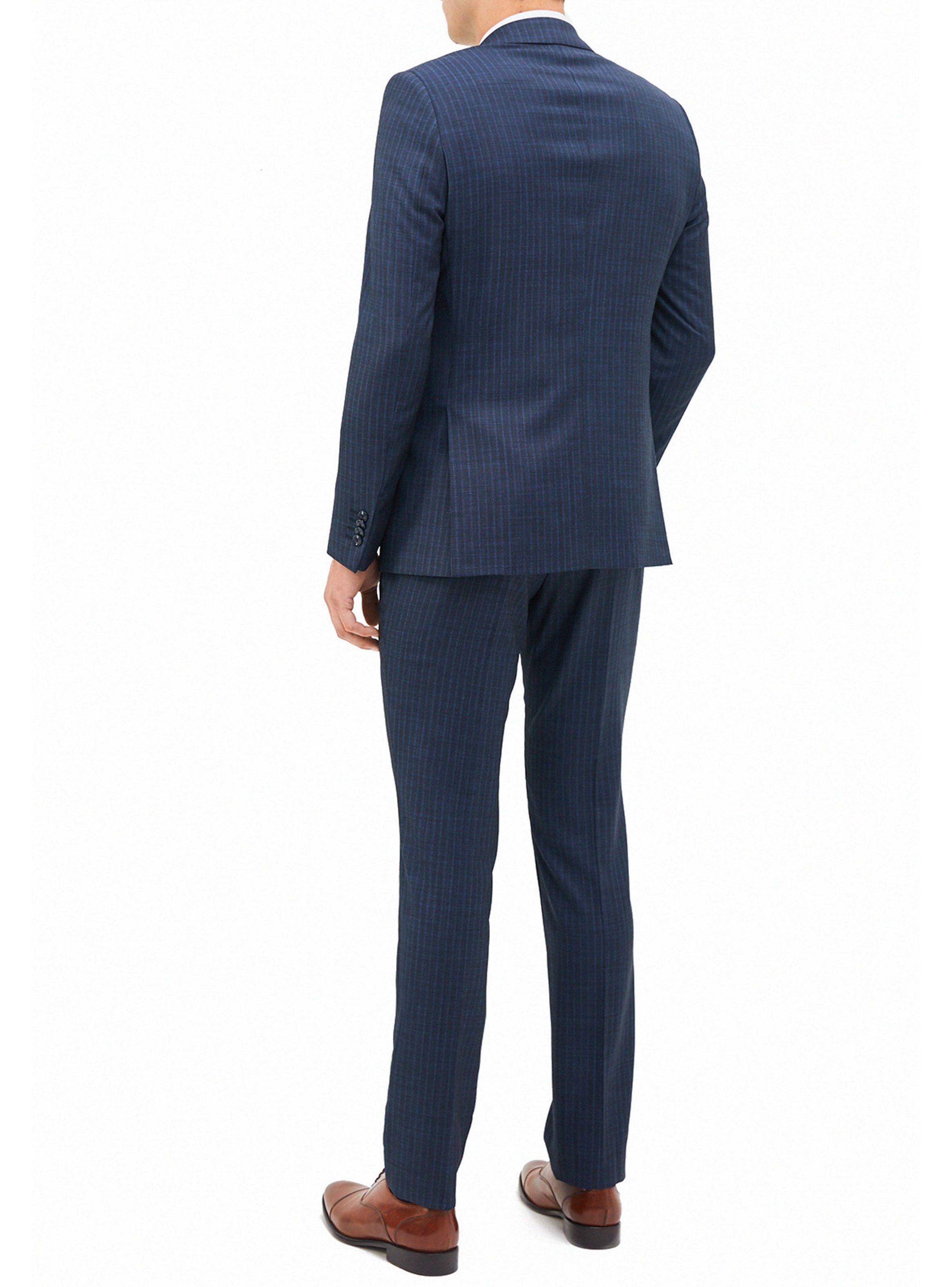 Traje Perry Ellis The Atlanta Slim Fit Navy-1