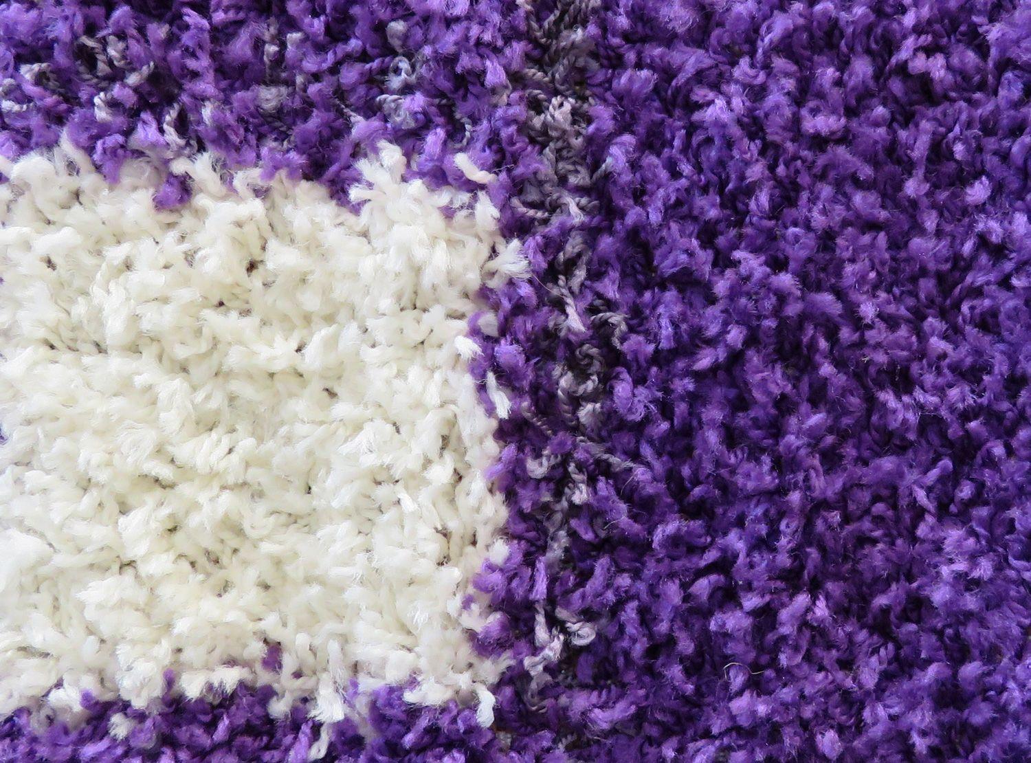 Alfombra Infantil Shaggy 120x170 cm Flower-2