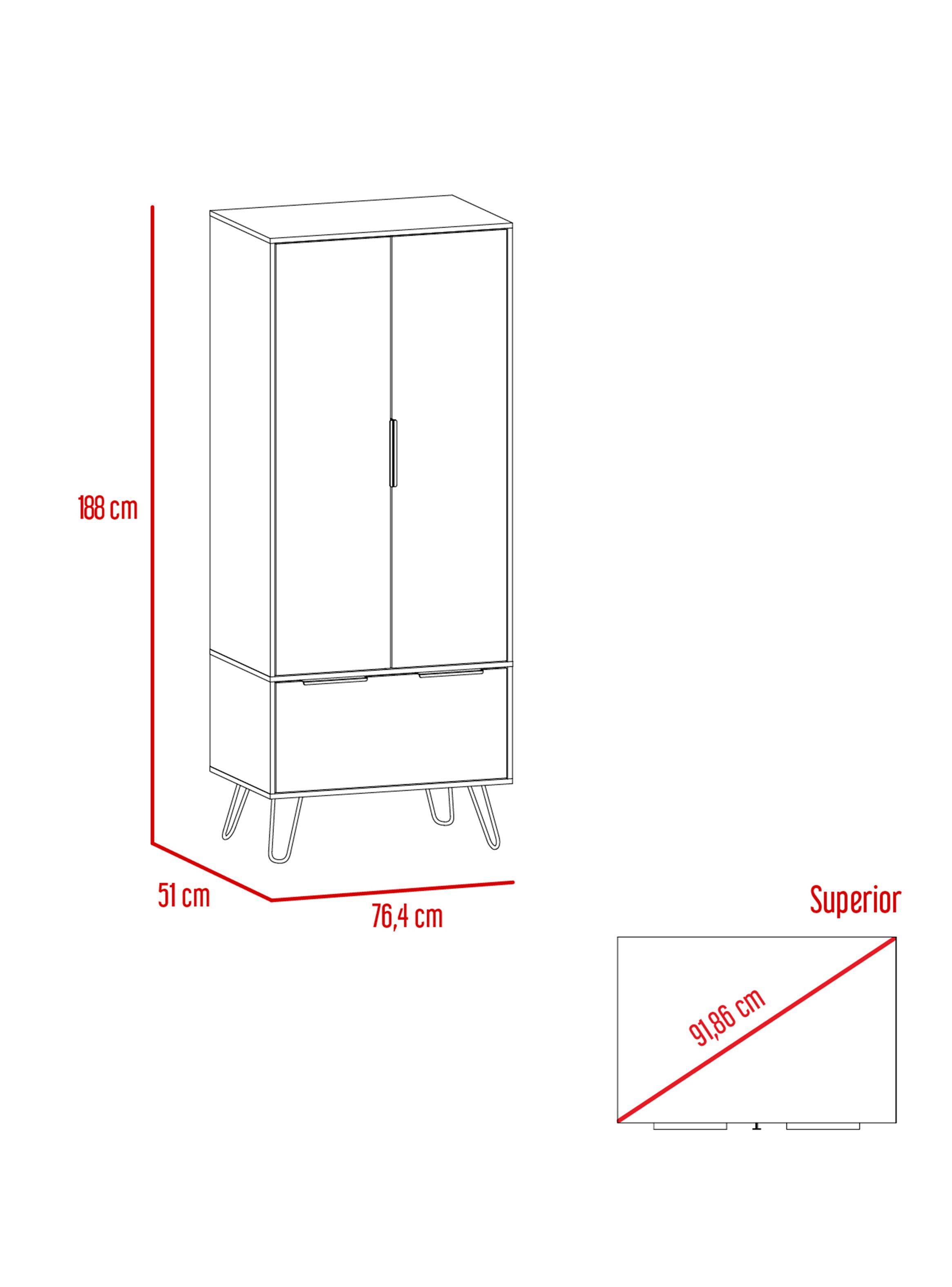 Clóset Concept D-188 Duna-Wengue-1