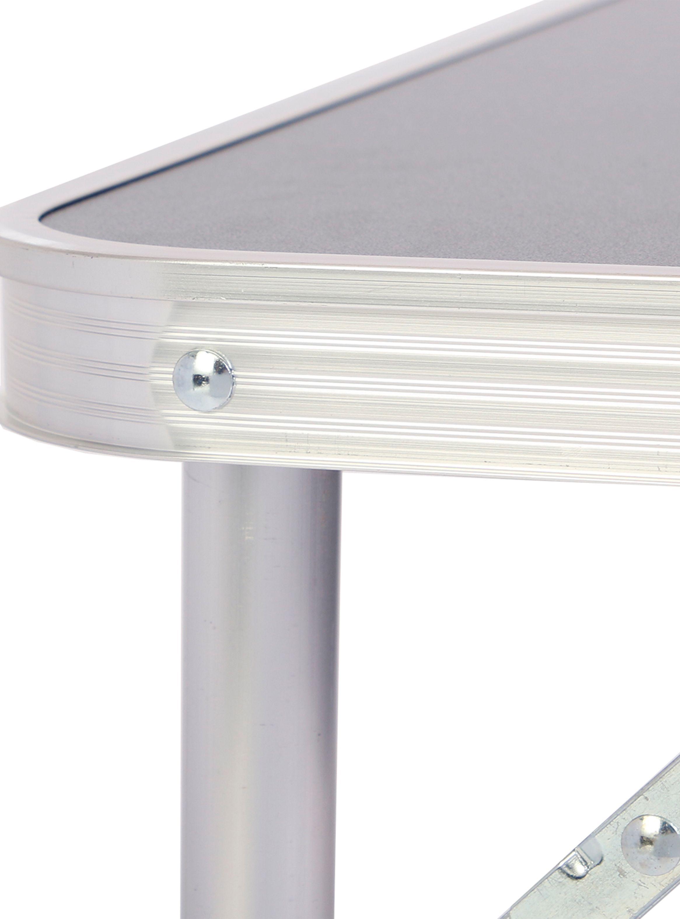 Mesa de Camping Rectangular Plegable Ajustable 120 cm-2