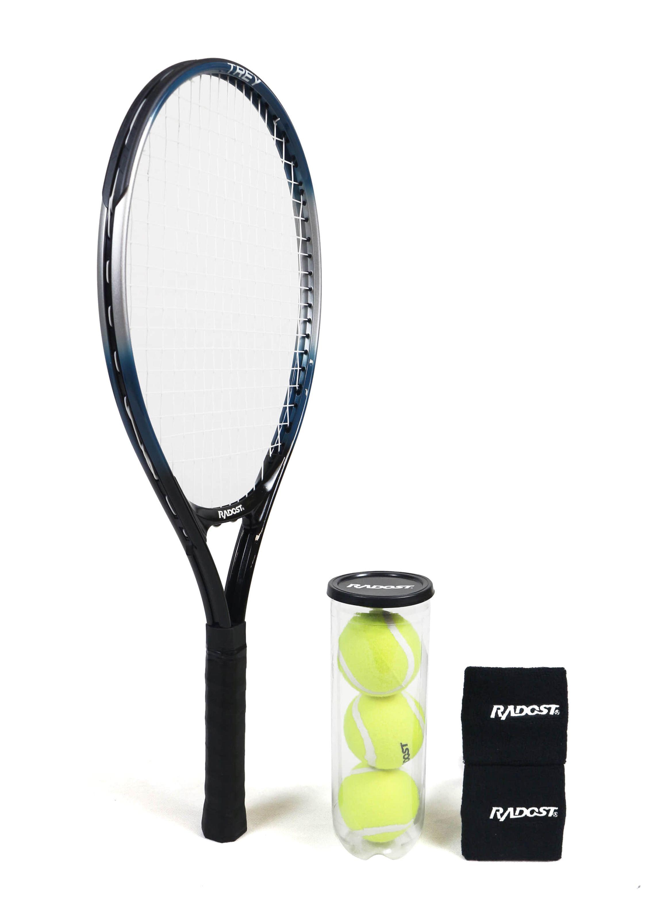 Set Raqueta de Tenis + 3 Pelotas + Muñequeras-0