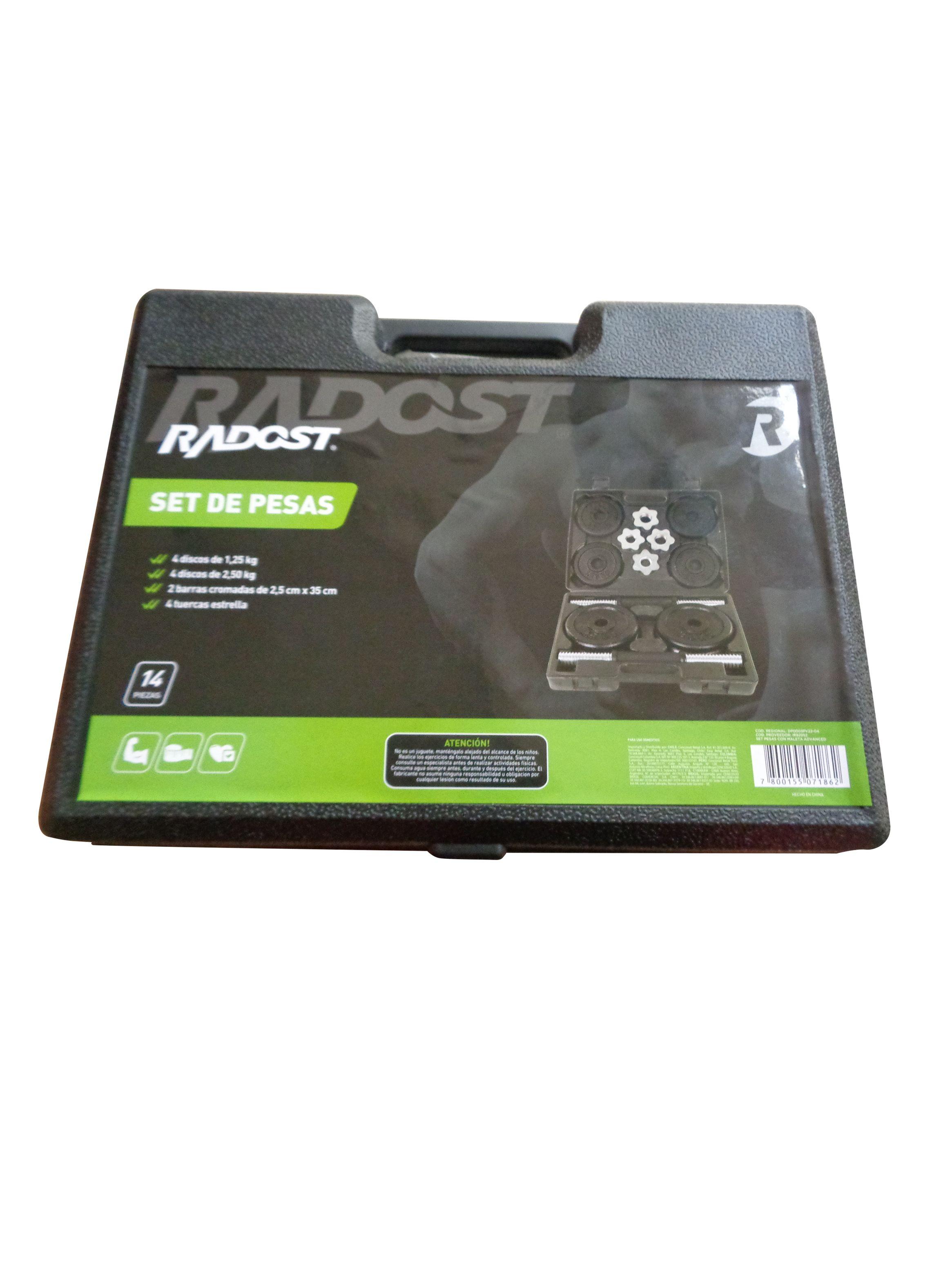 Set Pesas con Maleta Advanced-4