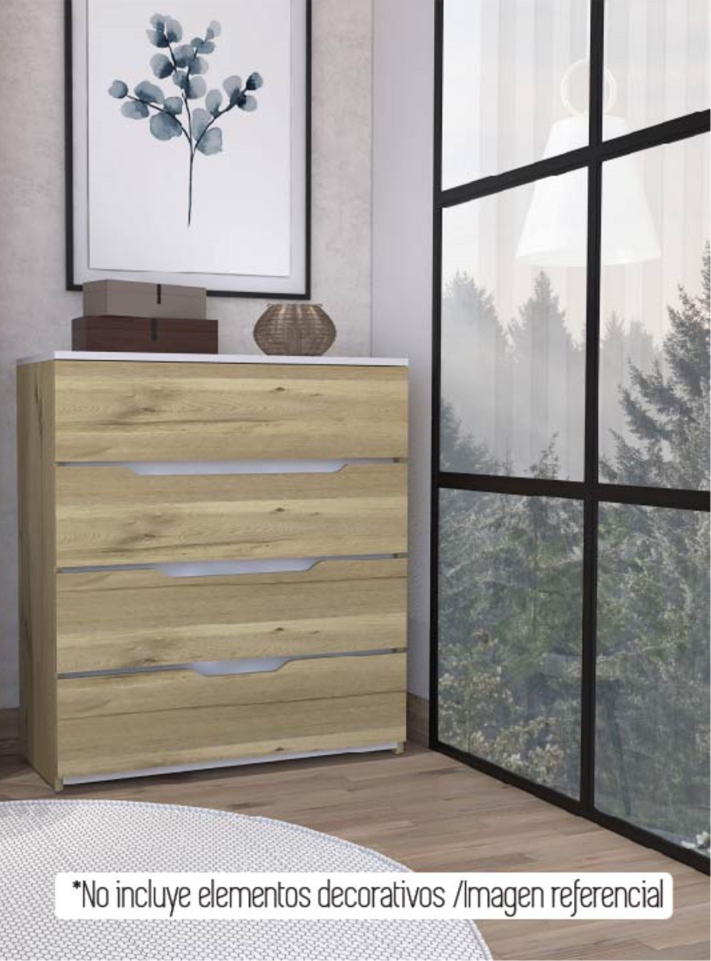 Cómoda Z-80 Bi-Color Blanco-Duna-3