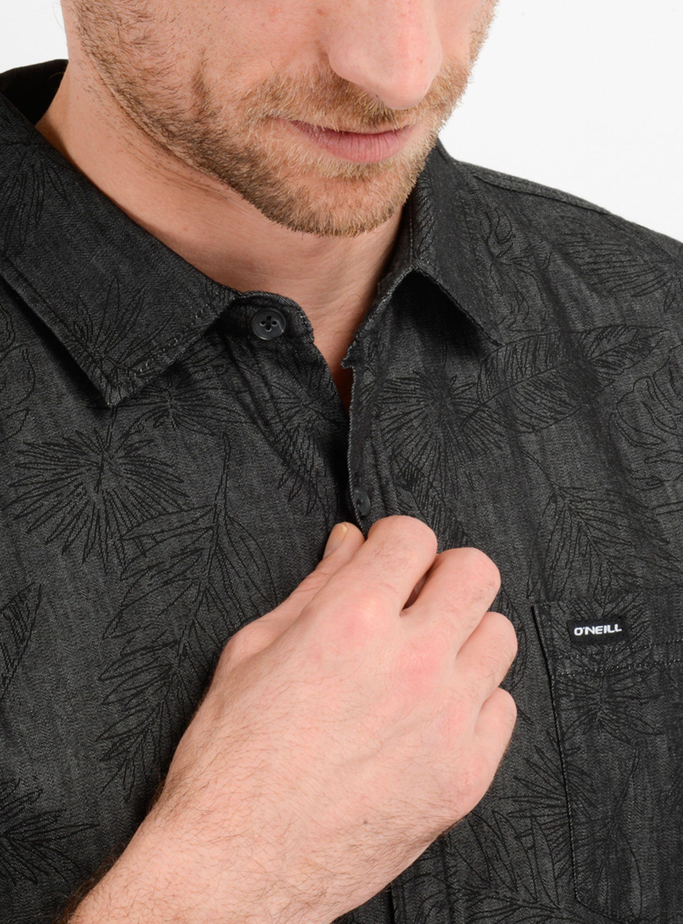 Camisa Casual Print Manga Corta Plant-2