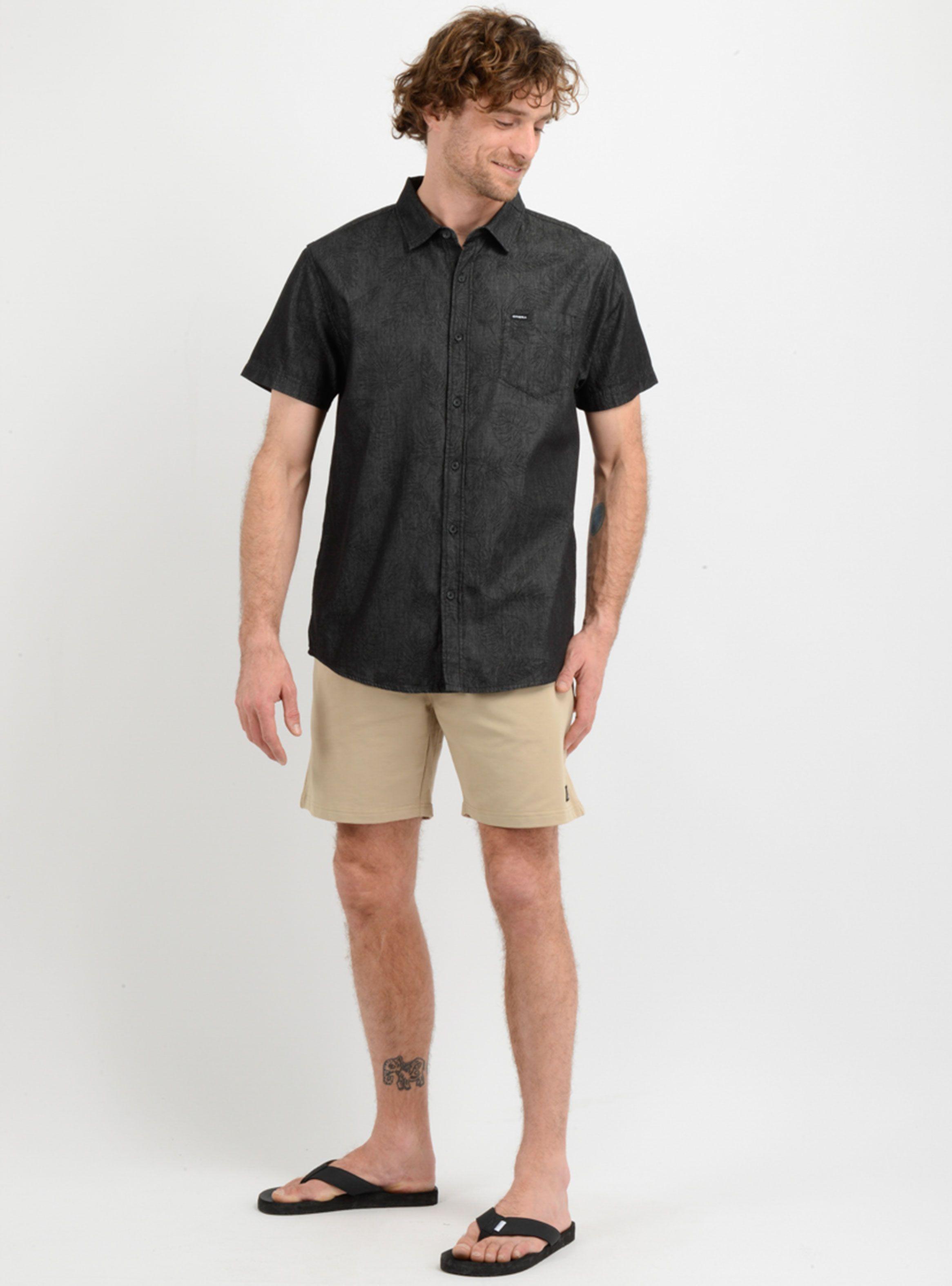 Camisa Casual Print Manga Corta Plant-3