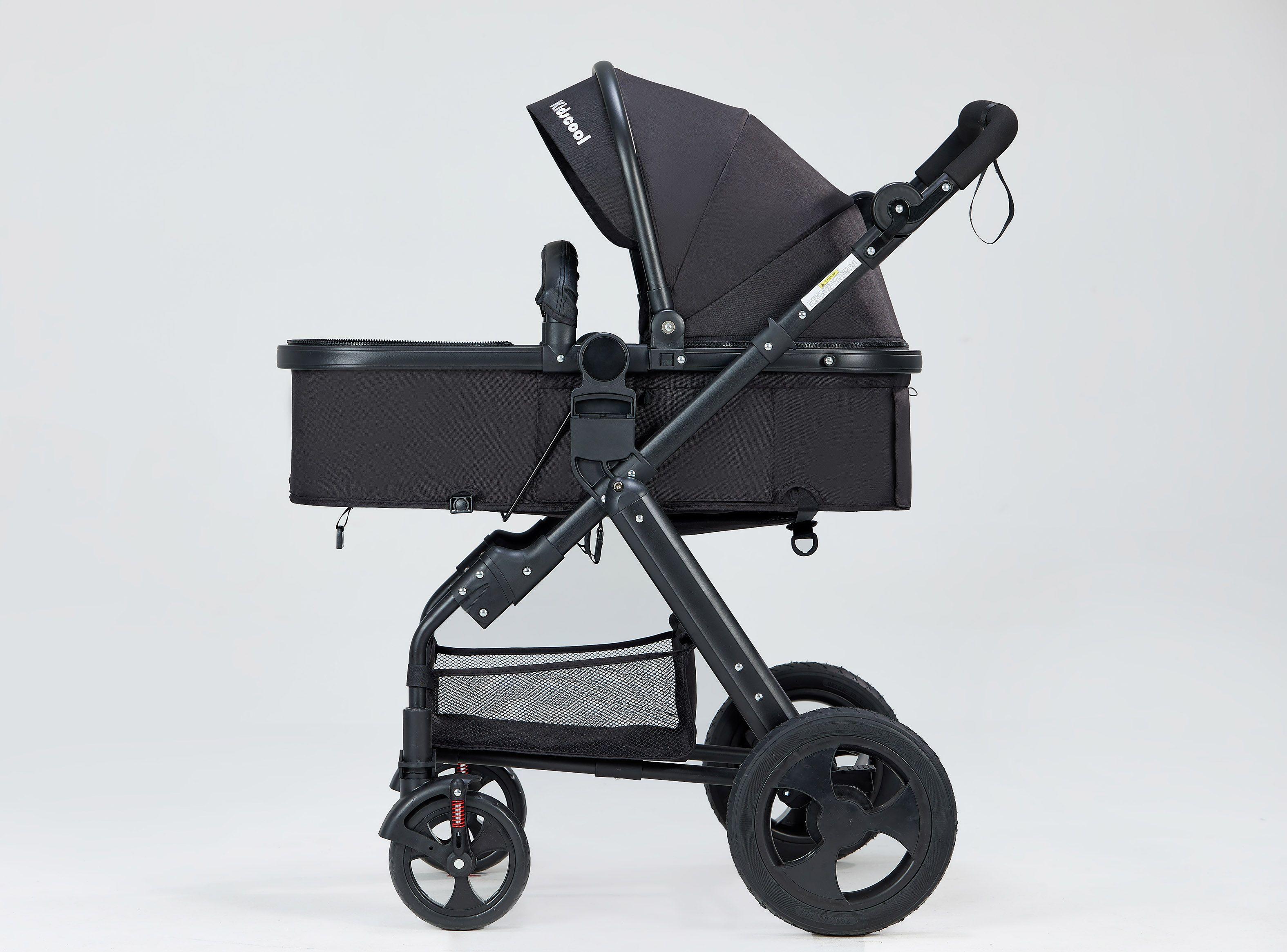 Coche Kidscool Cuna Travel System Negro-2