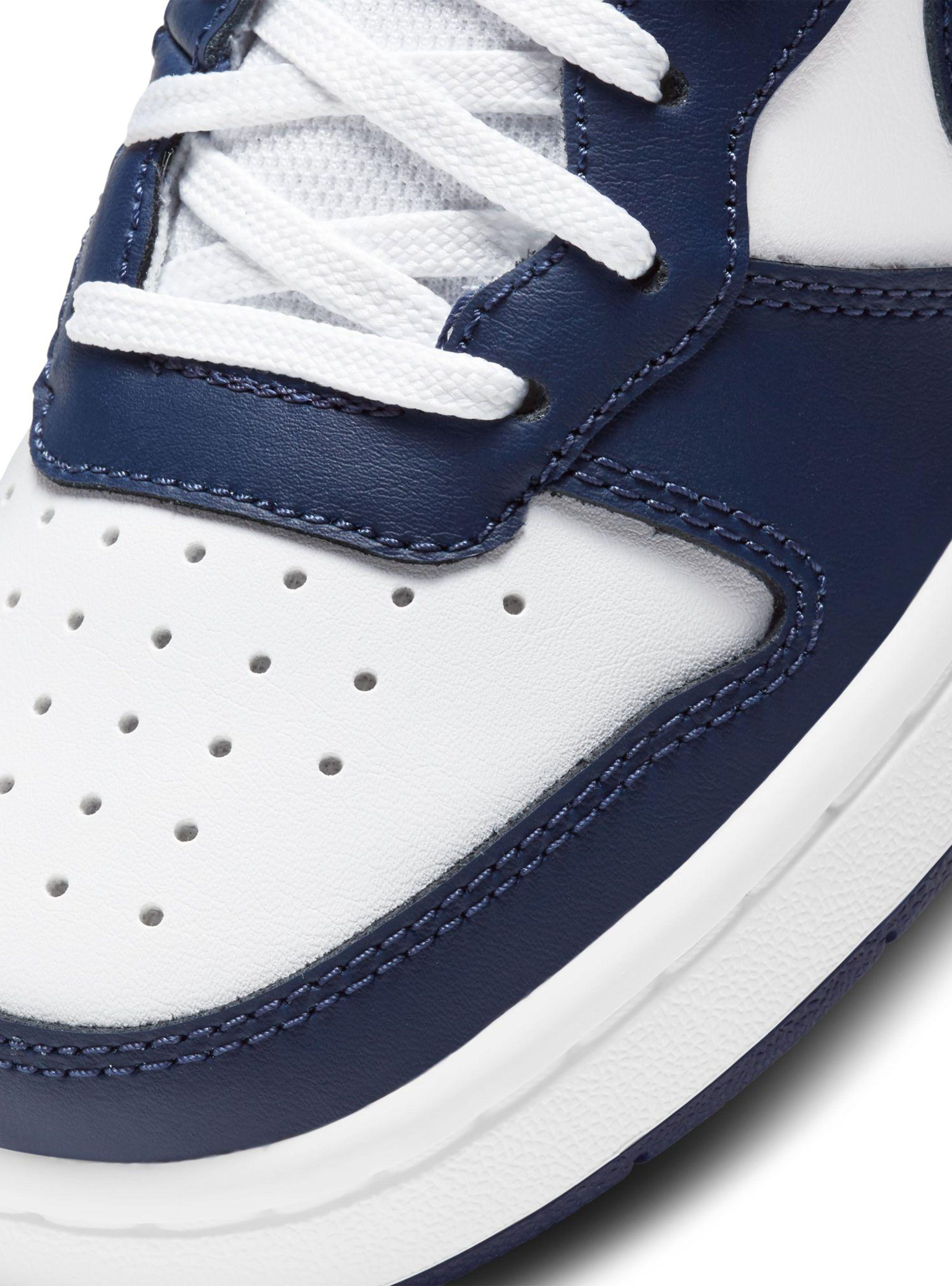 Zapatilla Urbana Niños Cuero Court-Borough Mid 2 Gs-2