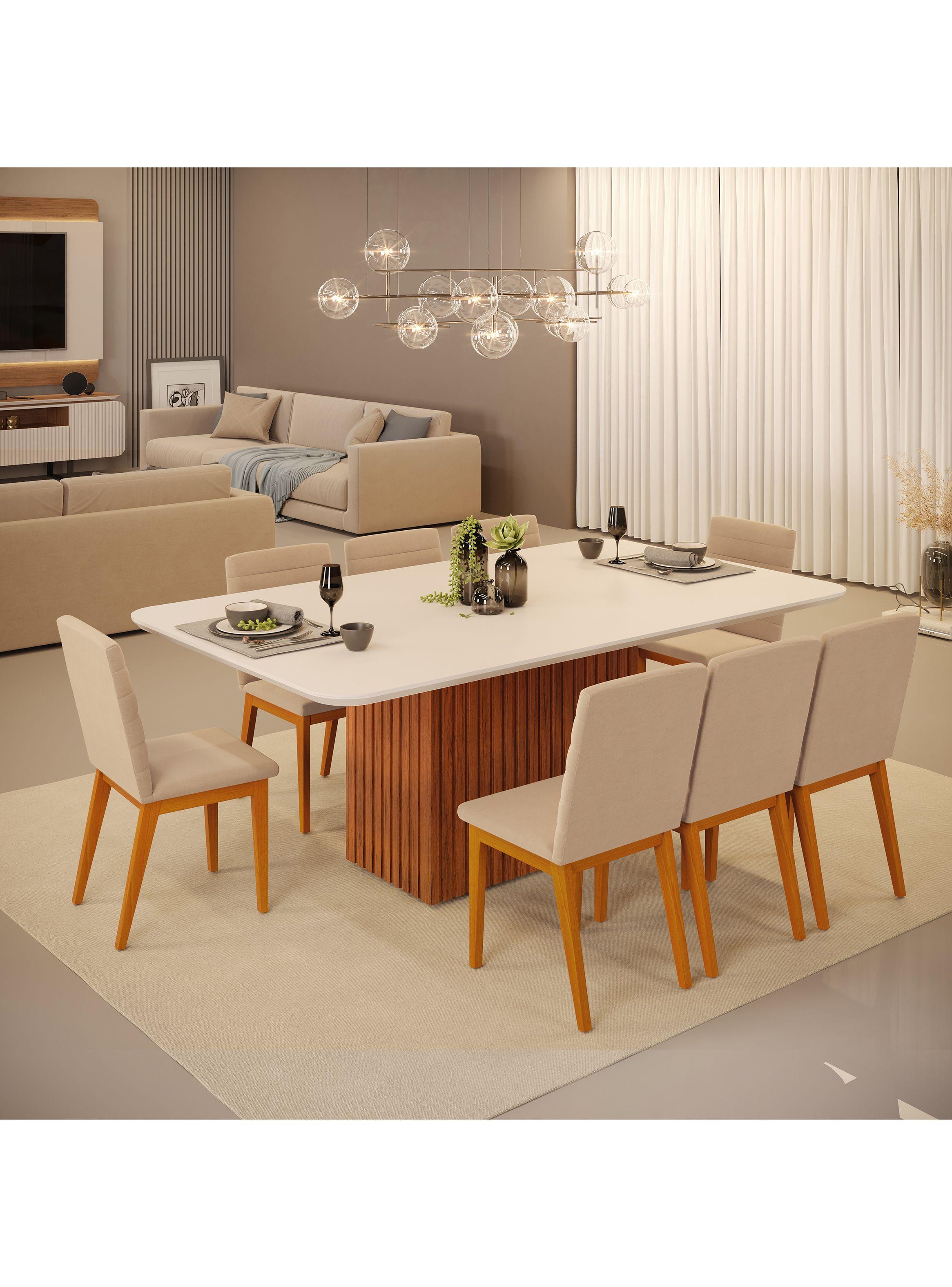 Juego de Comedor Canes + 8 Sillas-4