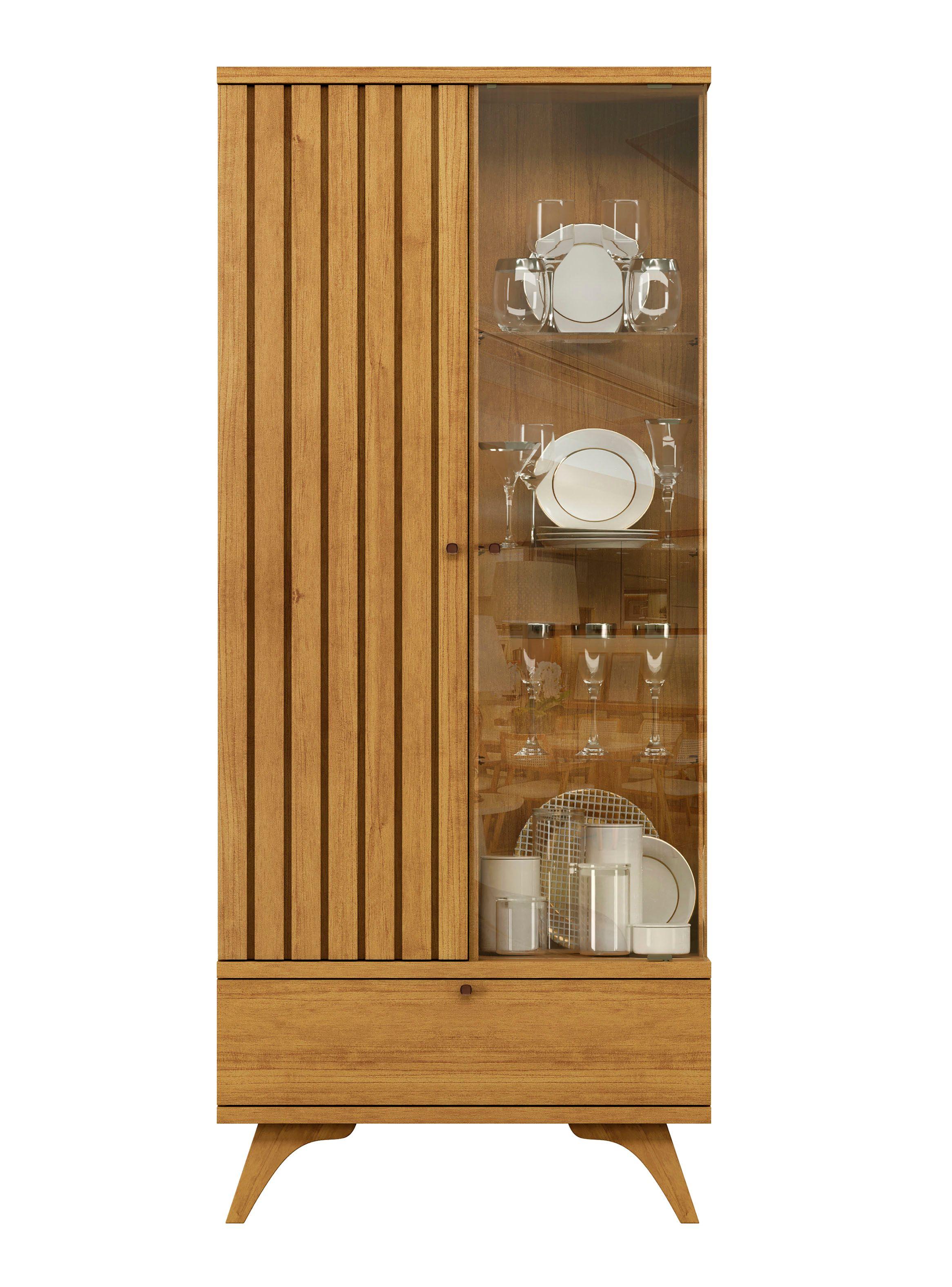 Vitrina Versatilis 2P 1C Café-0