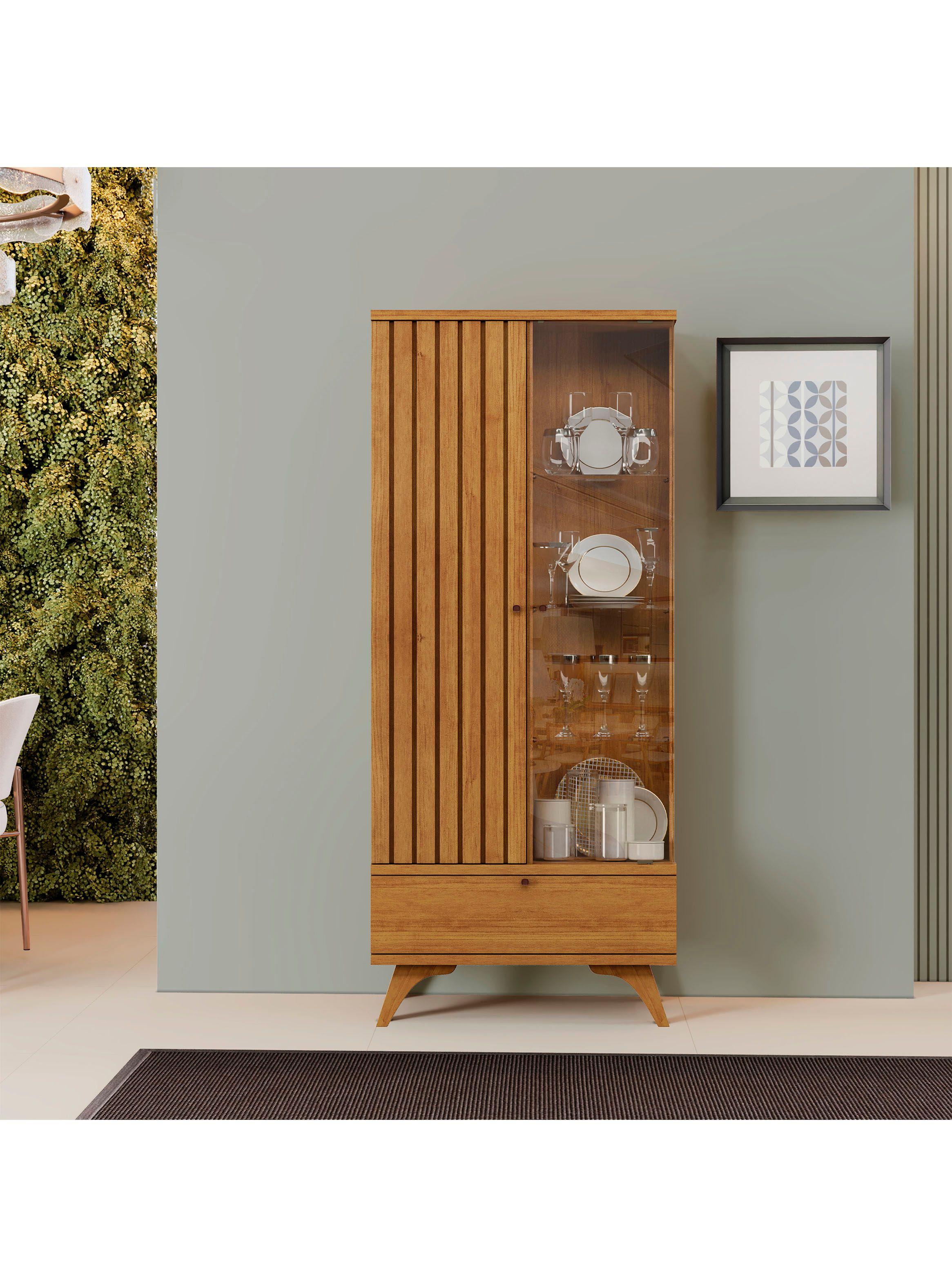 Vitrina Versatilis 2P 1C Café-4