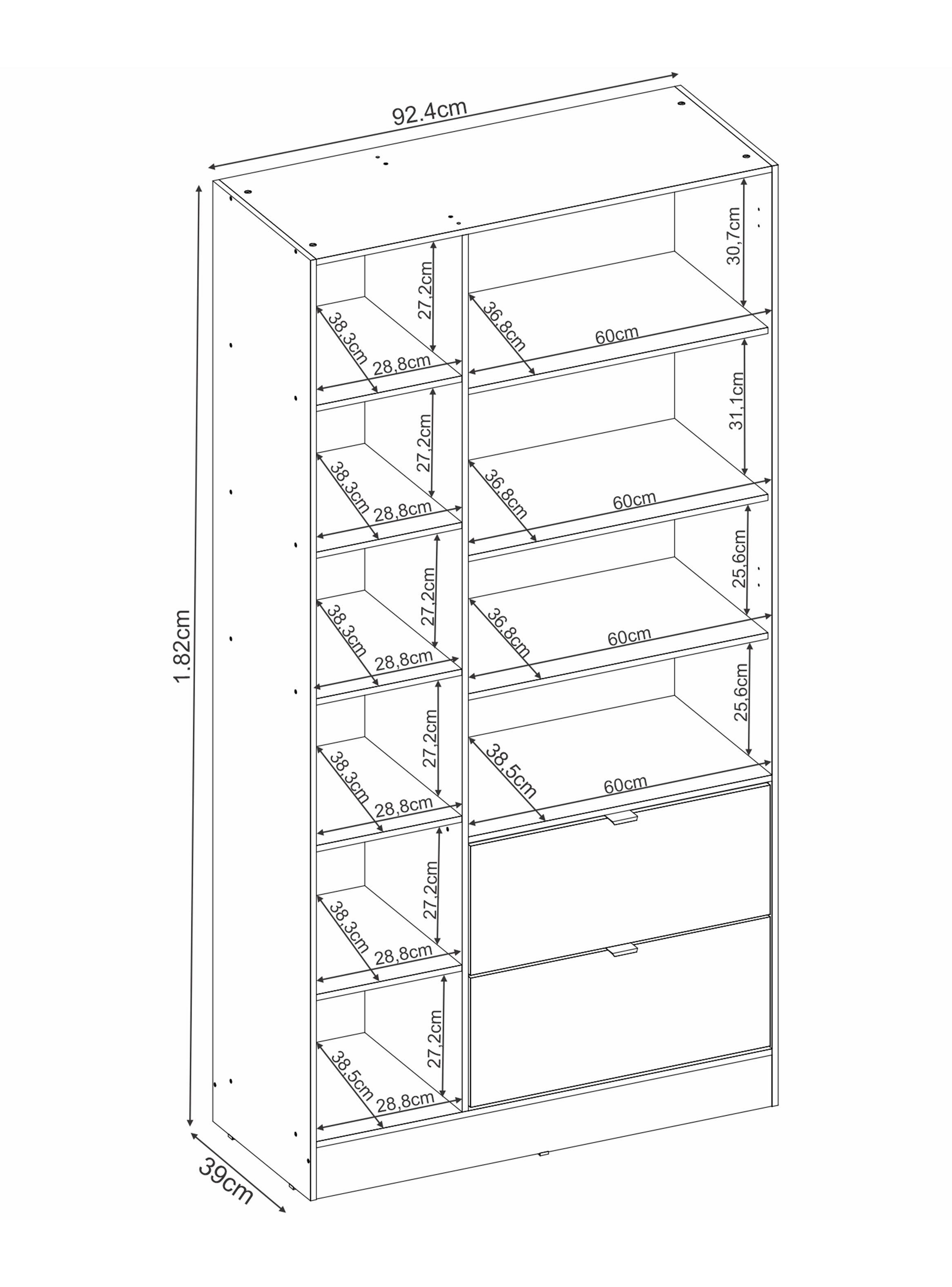 Clóset 2P 2C Multiuso Joy-1