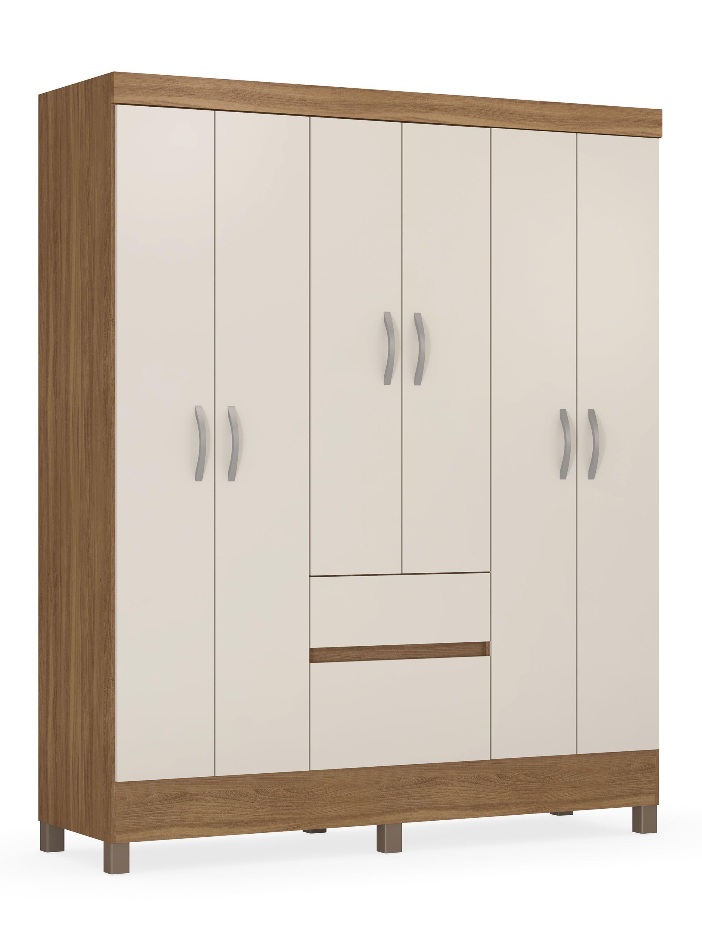 Clóset Flash 6 Puertas 2 Cuerpos-0