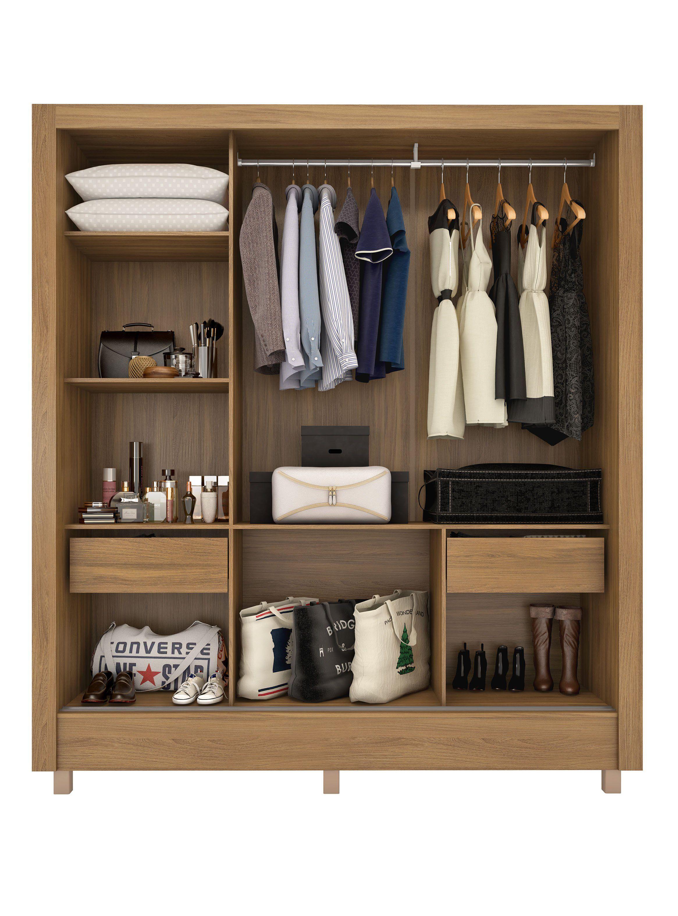 Clóset Ravel 3 Puertas 2 Cuerpos-3