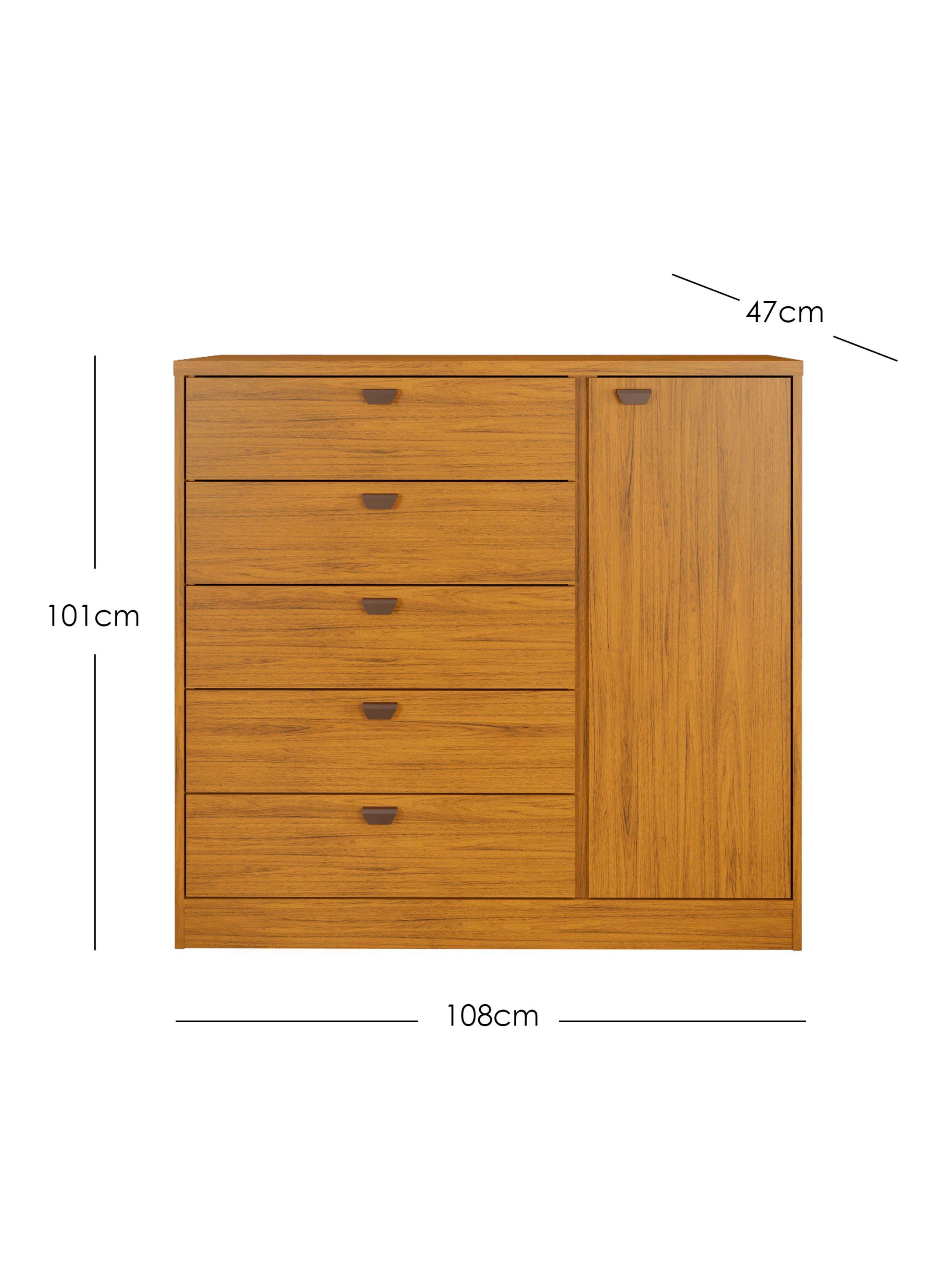 Cómoda Ferrara 5C 1P-1