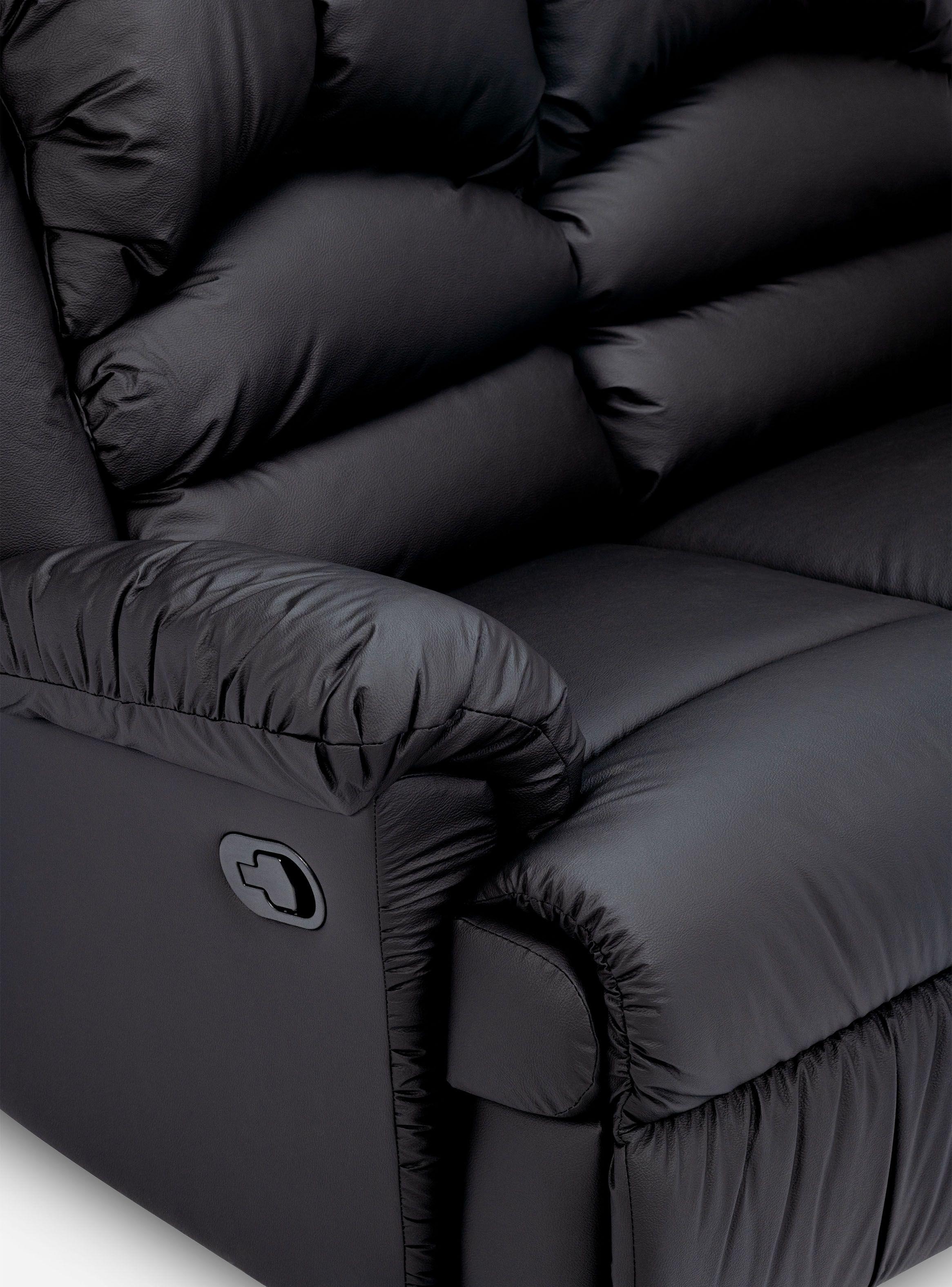 Sofá Reclinable Jarrie 2C Negro-4
