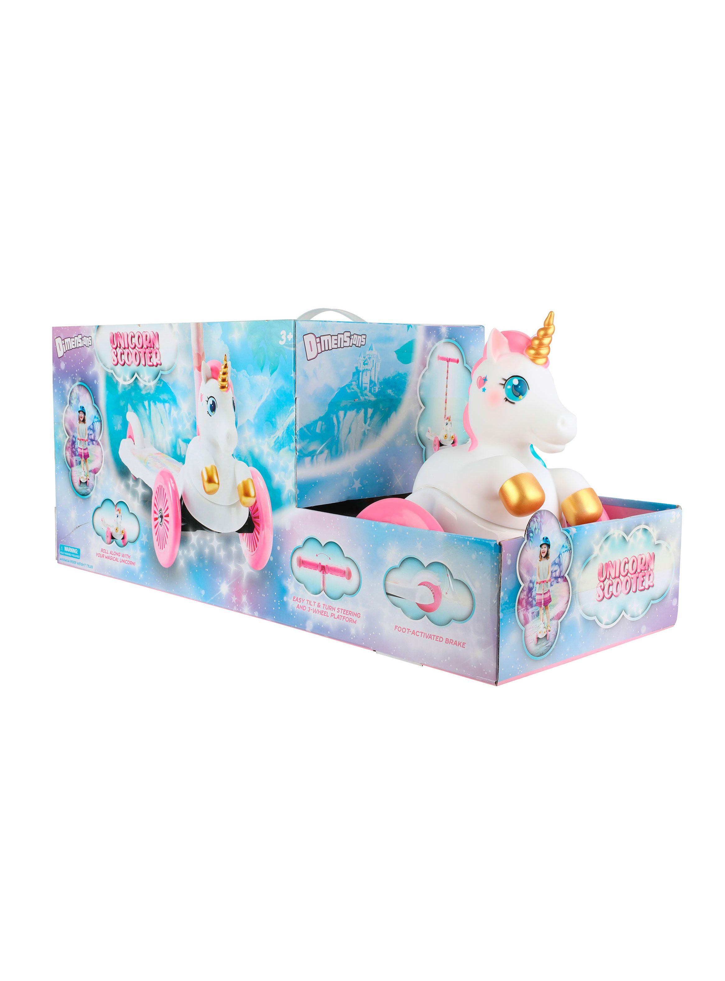 Triscooter Unicornio 3D  Blanco-7