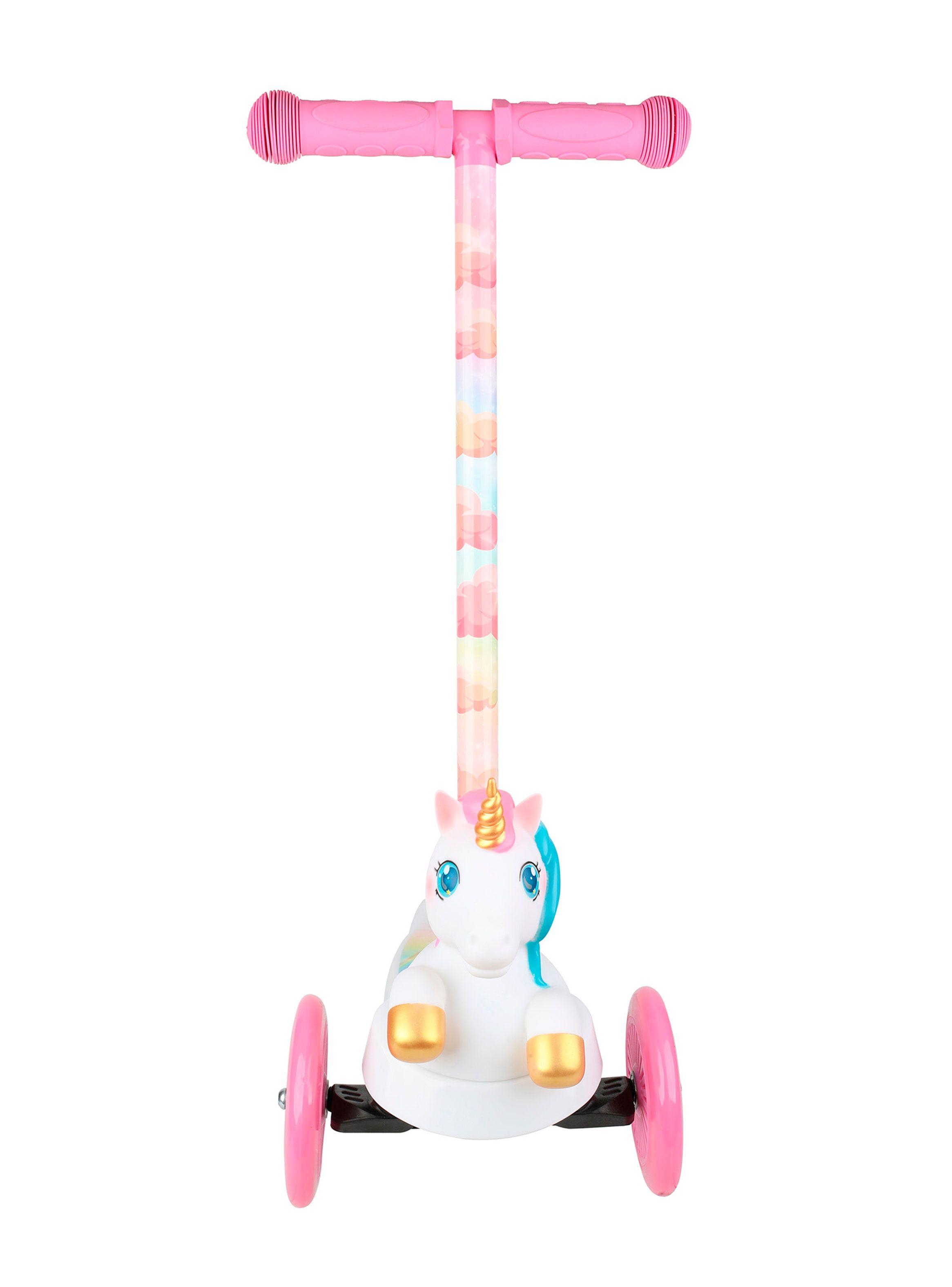 Triscooter Unicornio 3D  Blanco-0