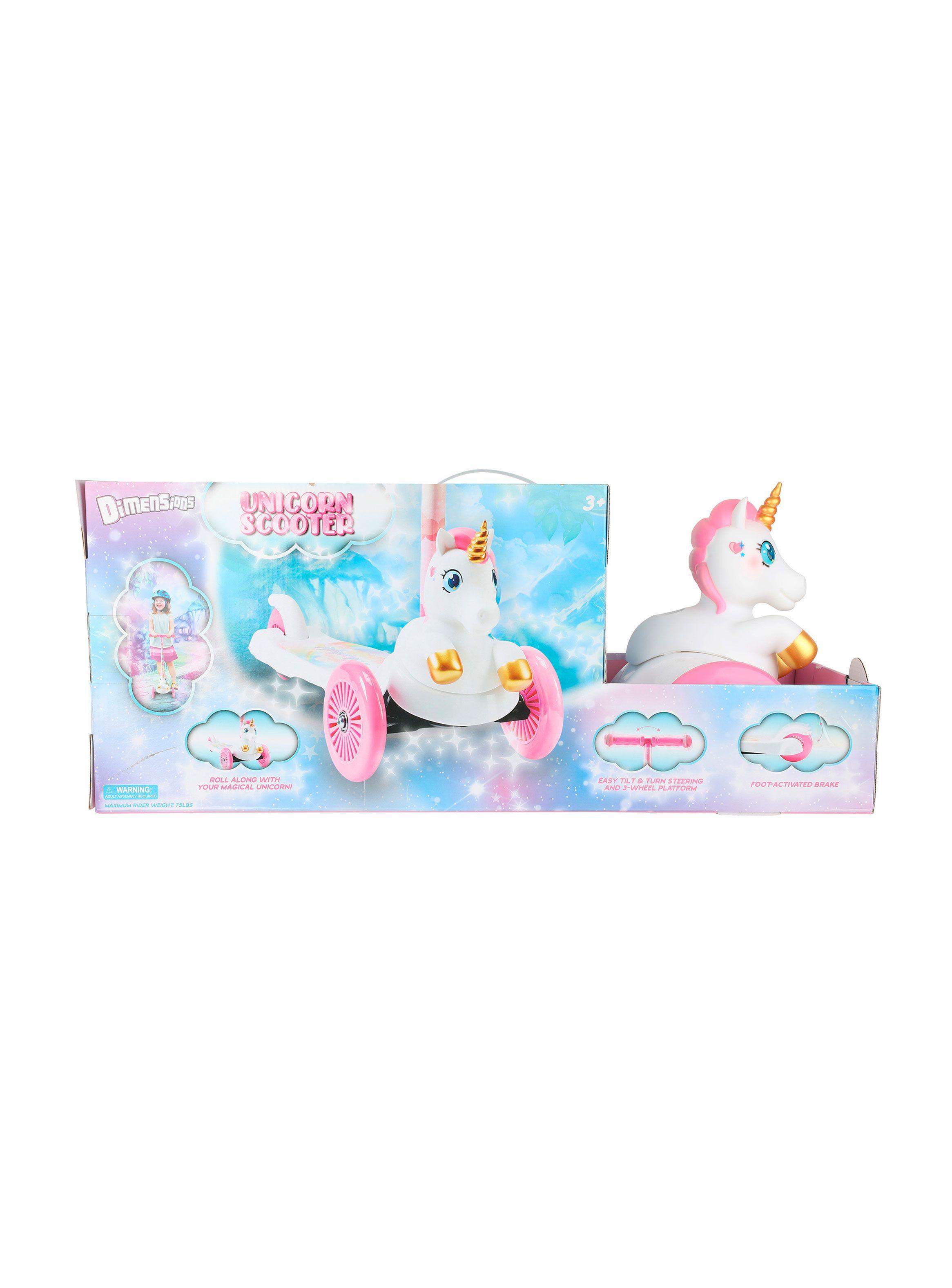 Triscooter Unicornio 3D  Blanco-8