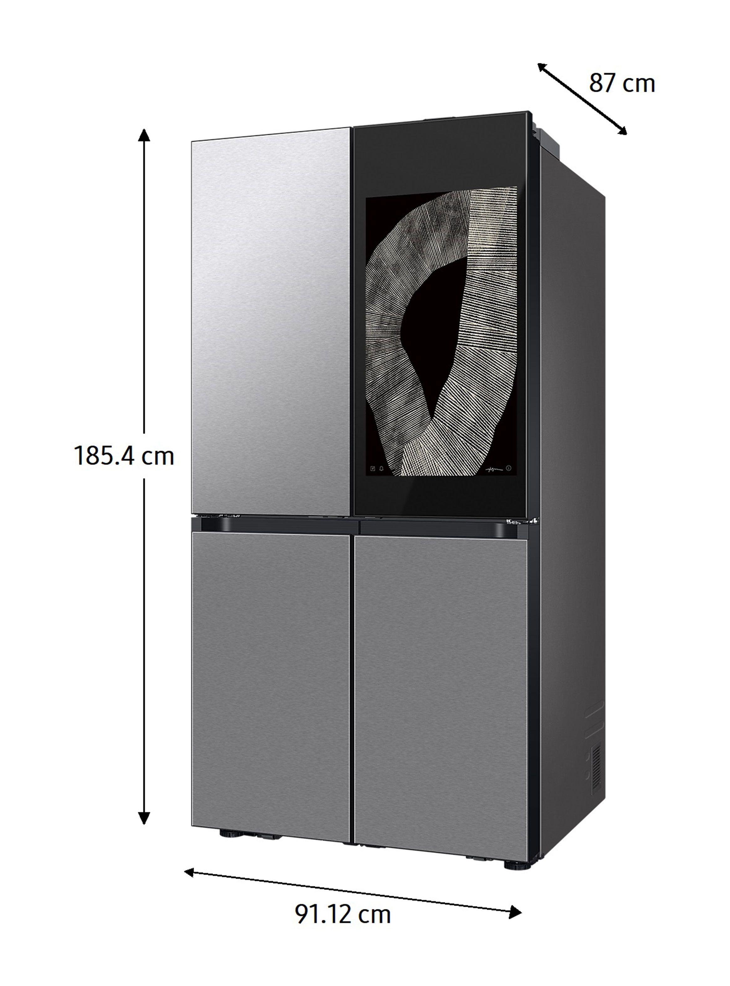 Refrigerador No Frost 699 Litros Bespoke AI Family Hub + Galaxy S24+ 512GB Onyx Black-2