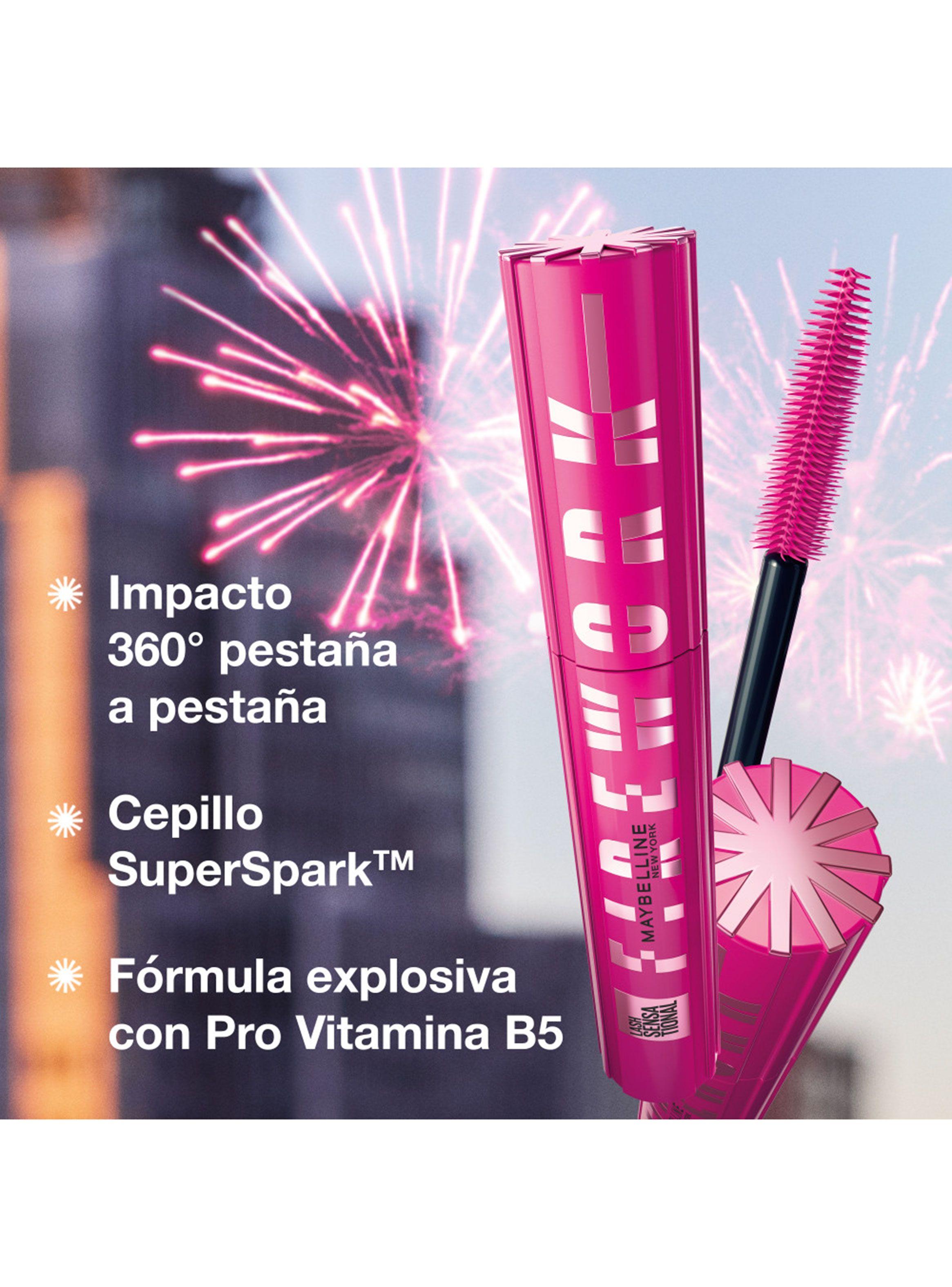 Máscara de Pestañas Lash Sensational Firework Waterproof 8.75 ml Maybelline-3