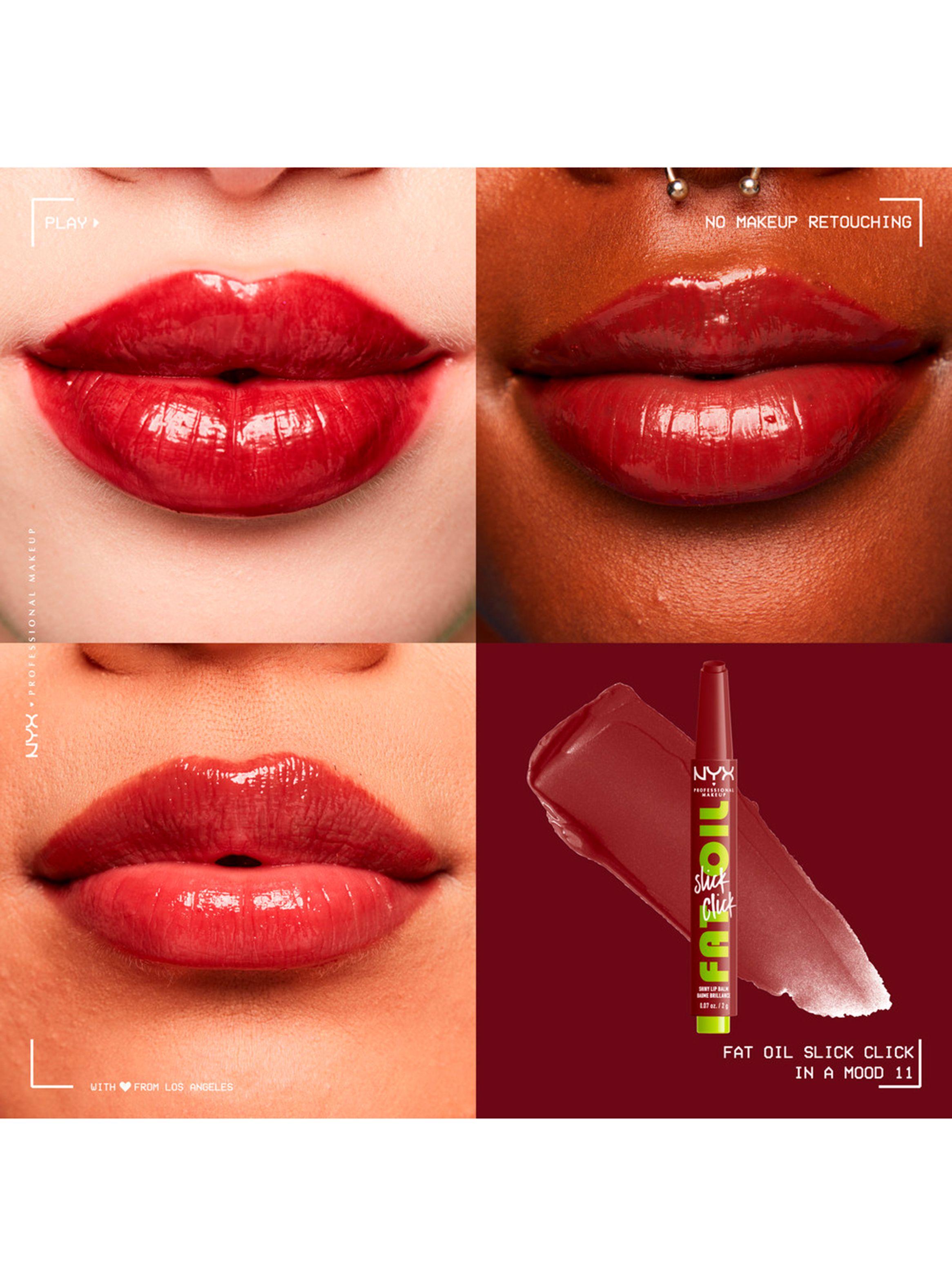 Brillo Labial Nyx Fat Oil Slick Click In A Mood 2 g-3