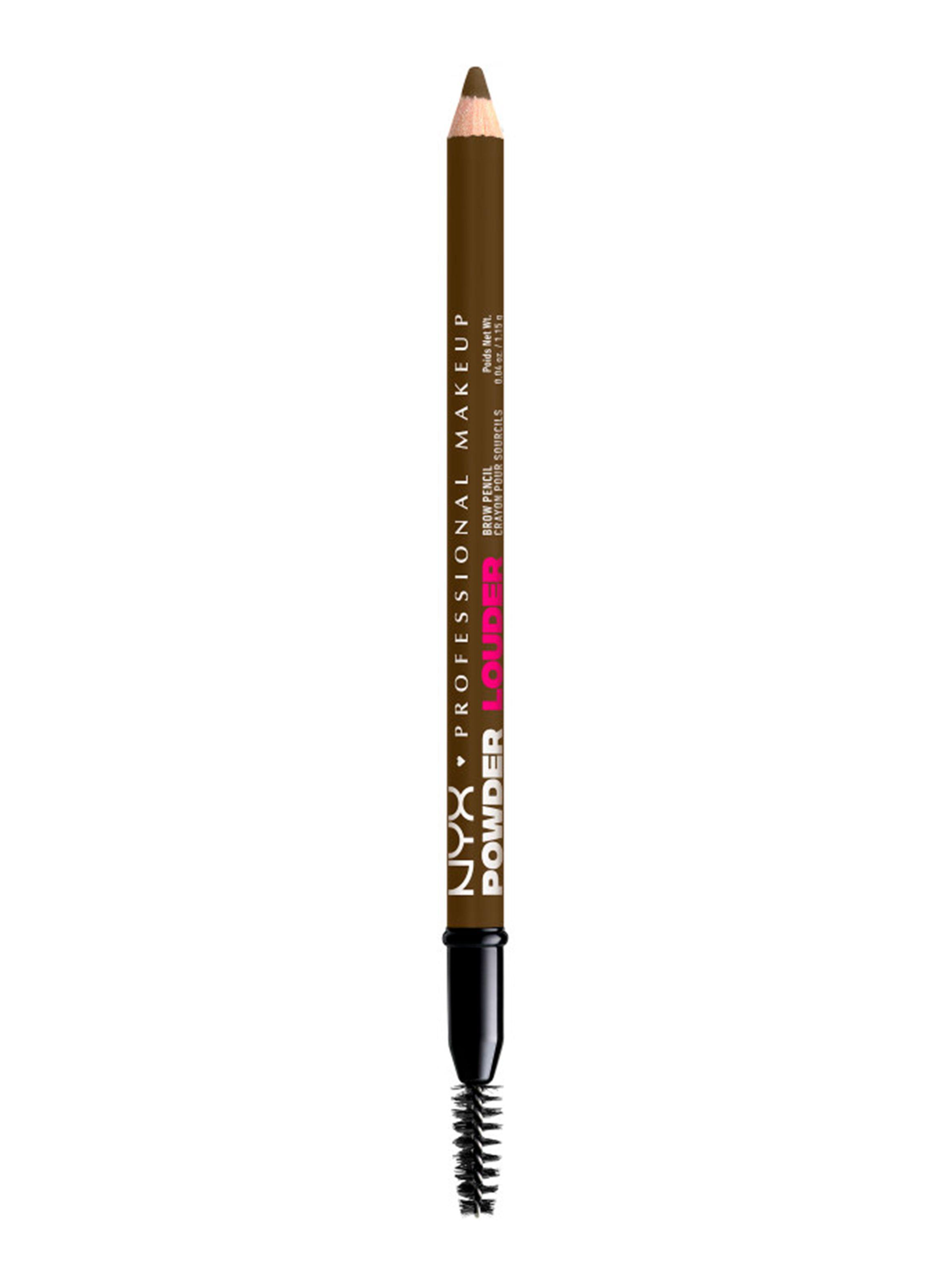 Lápiz de Cejas Nyx Powder Louder Brow Pencil Taupe 1.15 g-2
