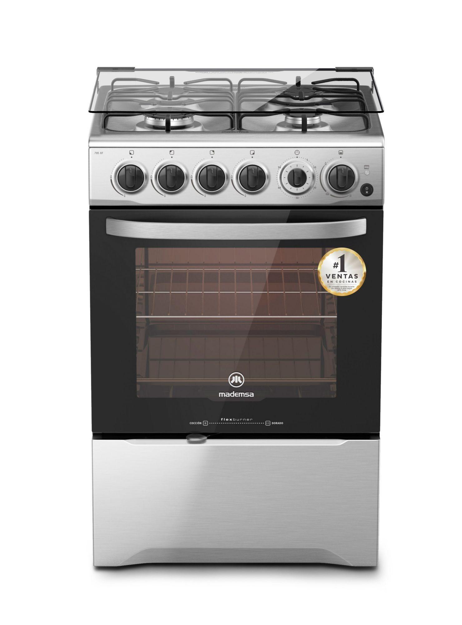 Cocina a Gas Mademsa 785XS 4 Quemadores-0