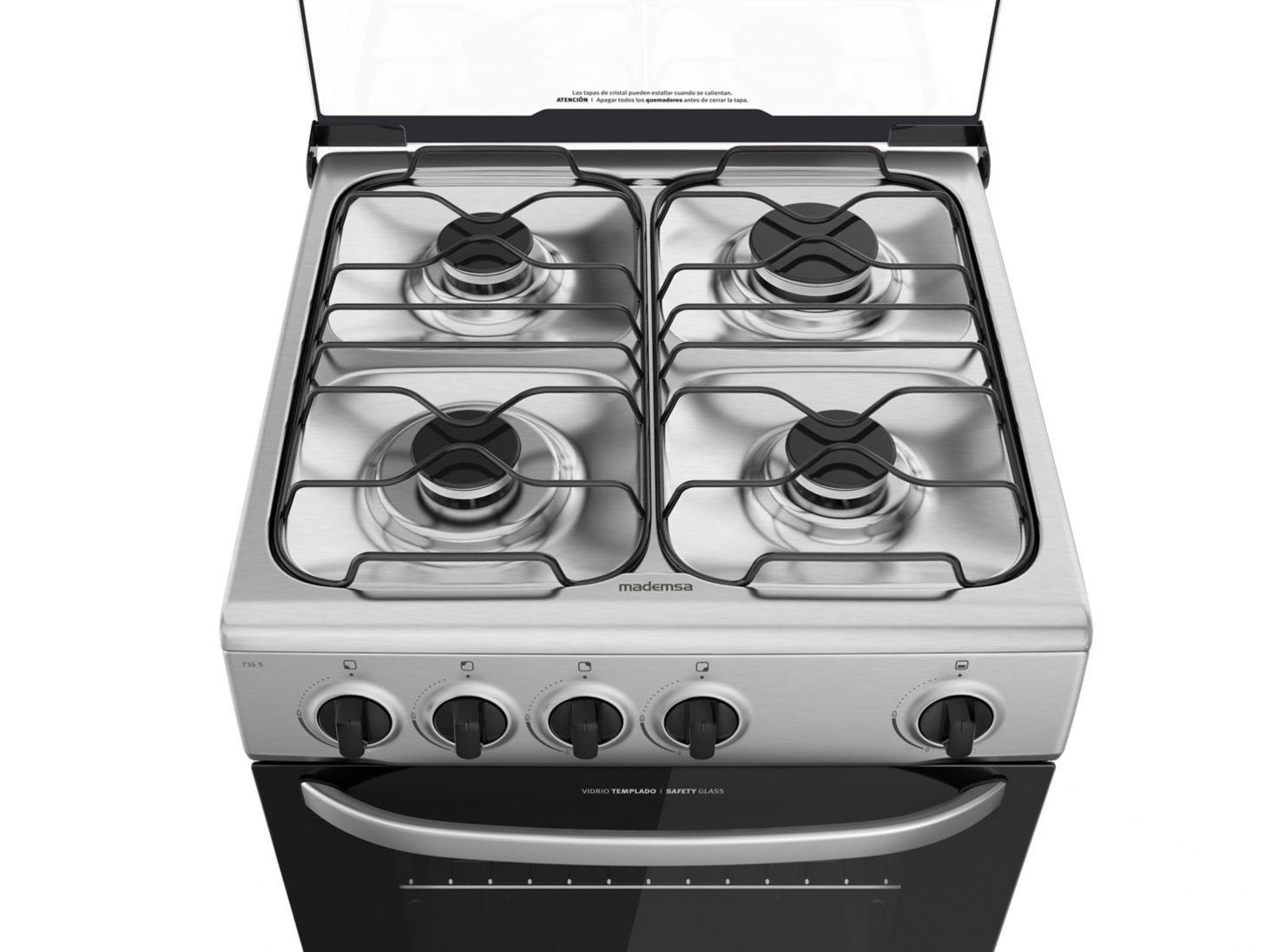 Cocina a Gas Mademsa 4 Platos 736 S-2