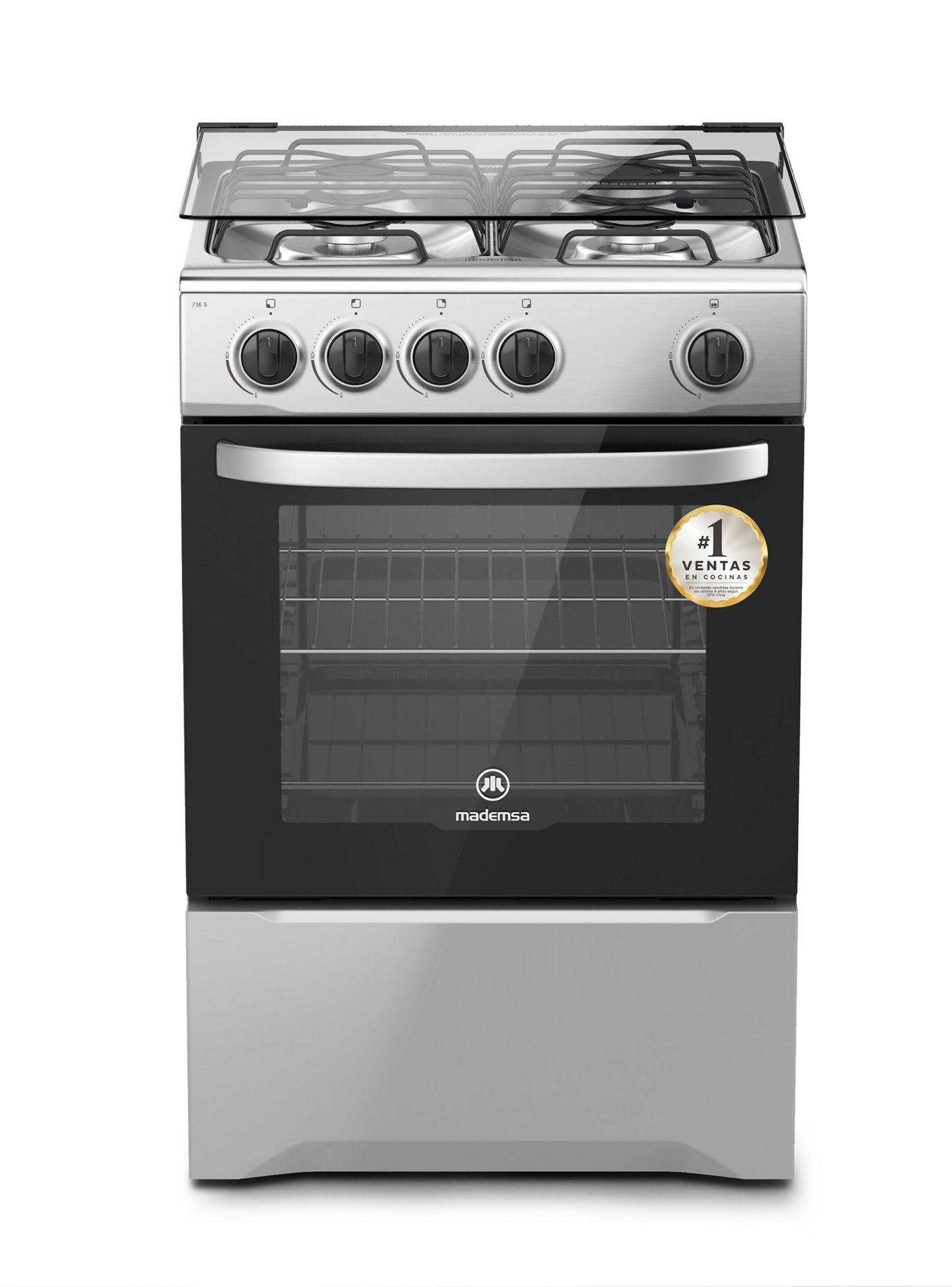 Cocina a Gas Mademsa 4 Platos 736 S-0