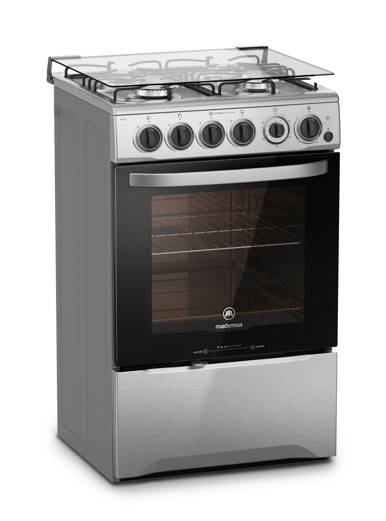Cocina a Gas Mademsa 795XF 4 Quemadores-1