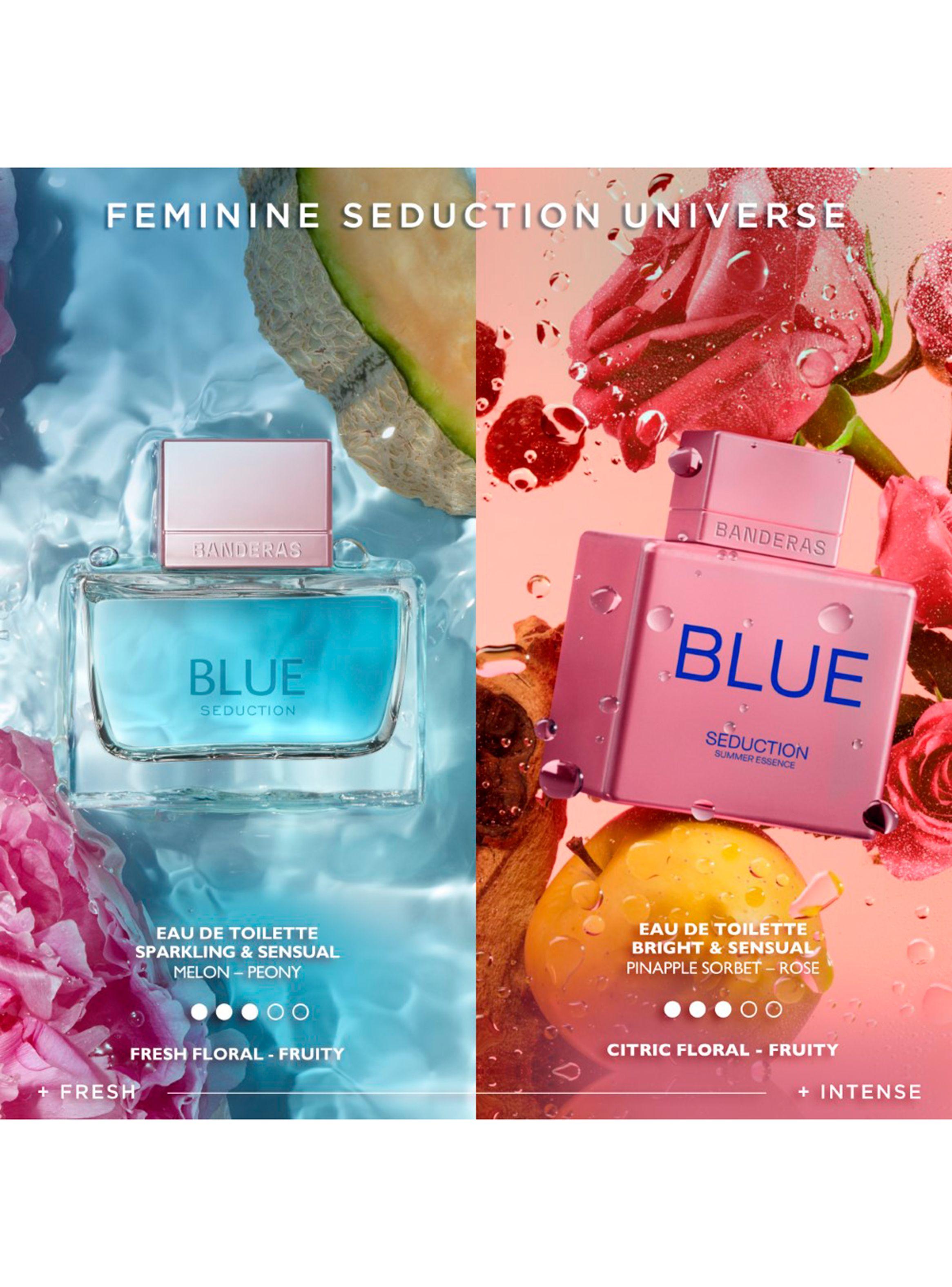 Perfume Blue Seduction Summer Essence EDT Mujer 100 ml Banderas-4