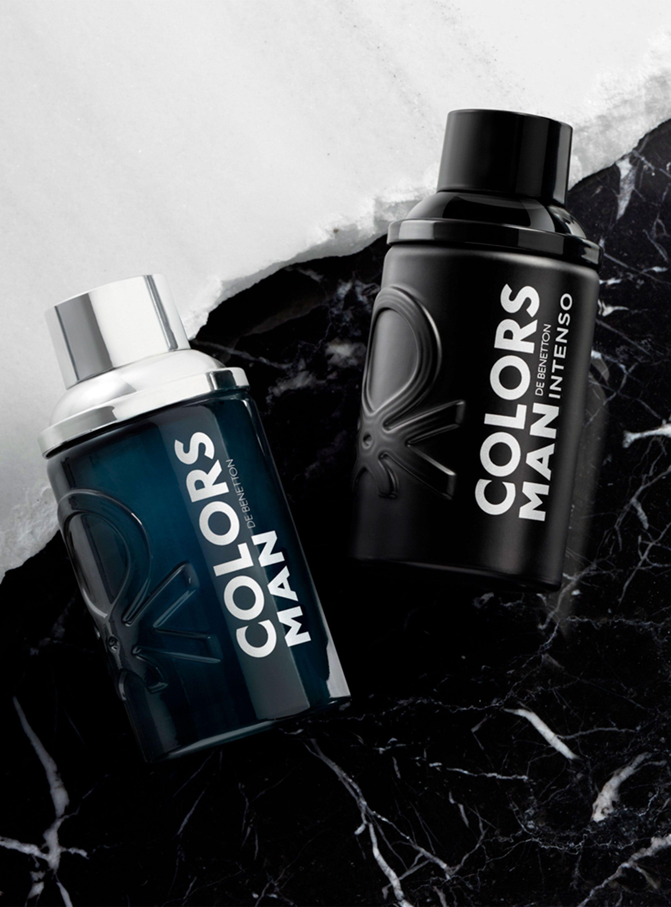 Set Perfume Colors Man Black Intense EDT Hombre 200 ml-4