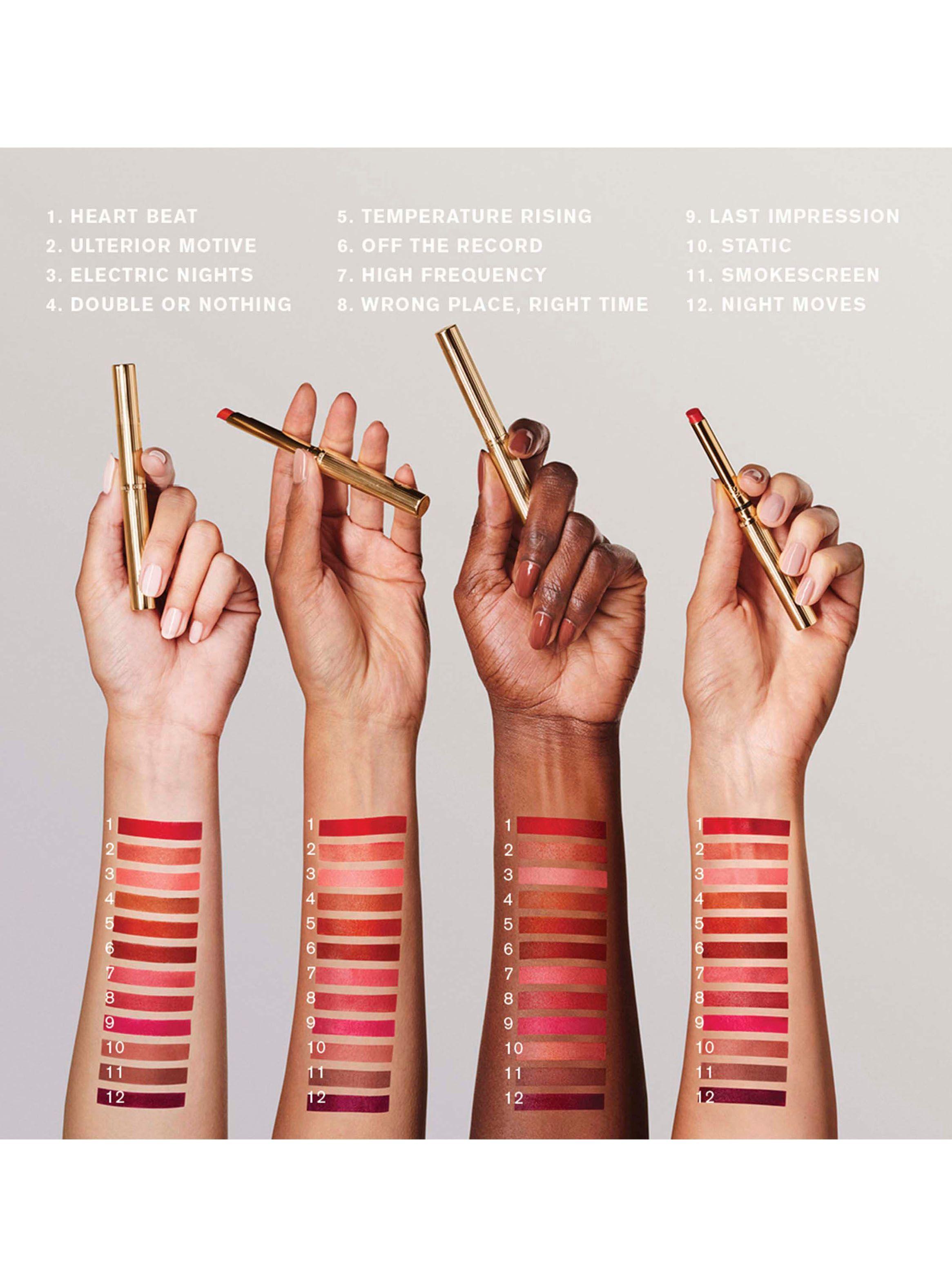 Labial  Pure Color Explicit Silk Matte Lipstick  Legendary Red 0.7 g-5