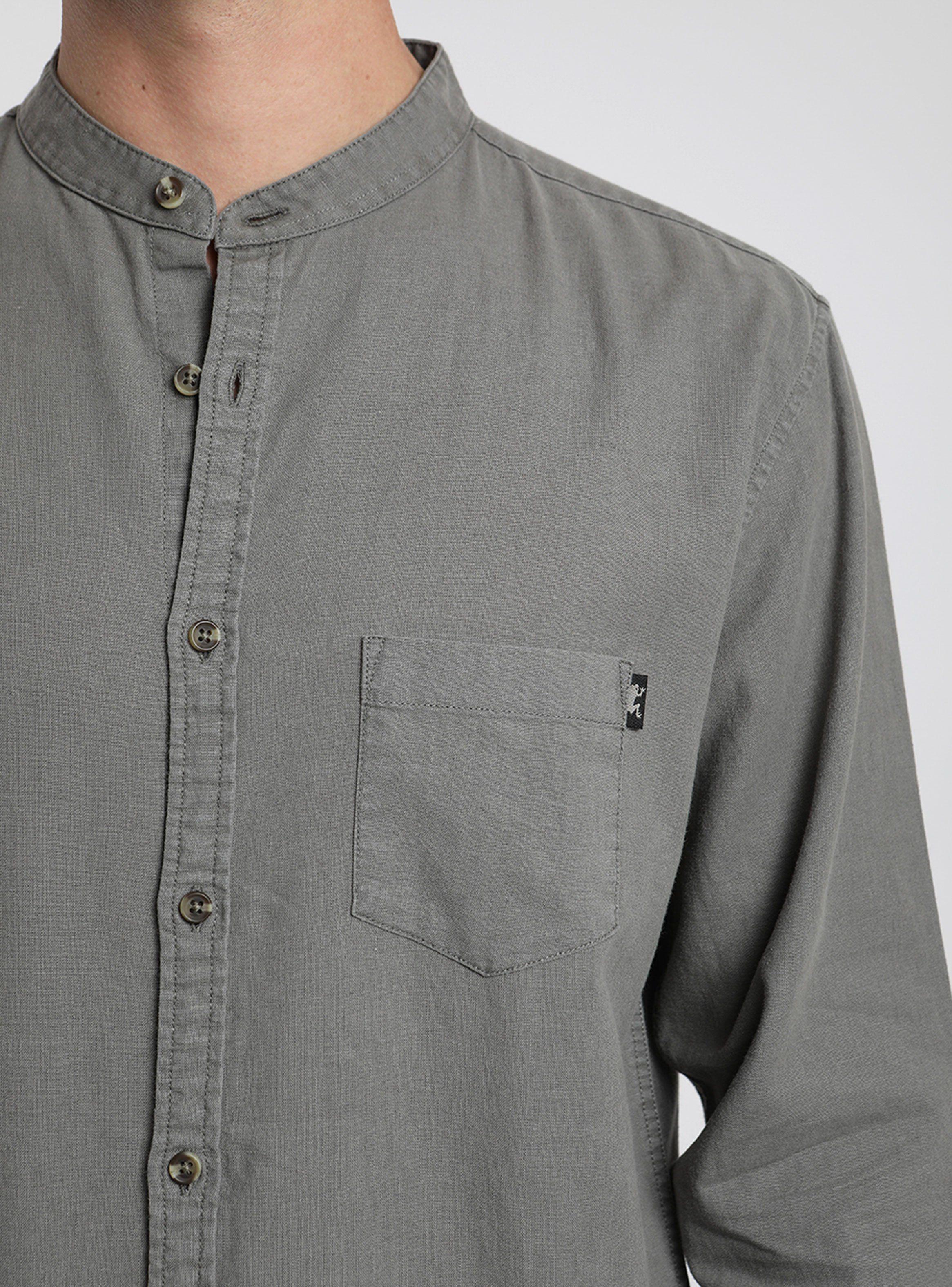 Camisa ML Cuello Mao-2