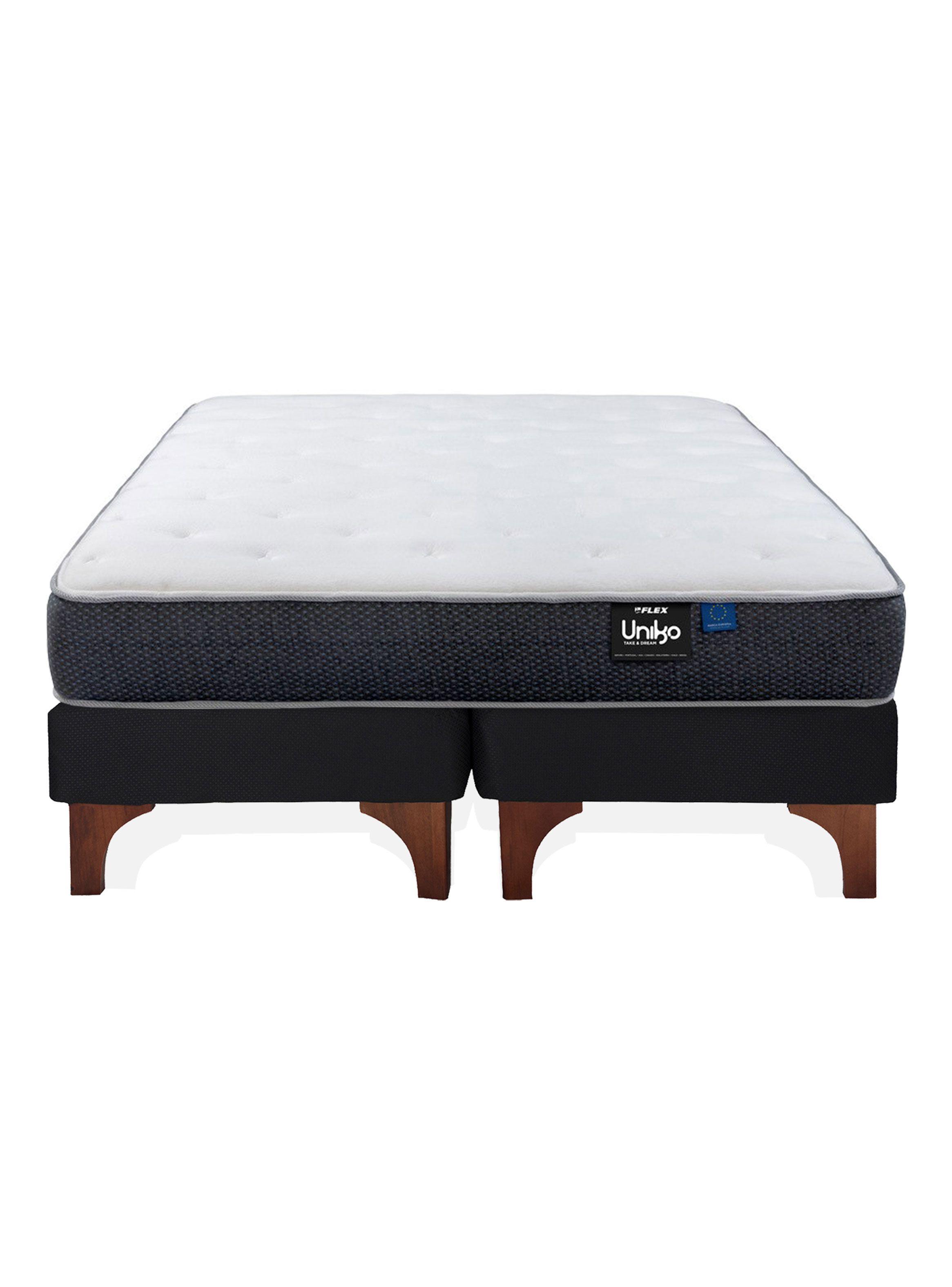 Cama Europea Uniko 2 Plazas Box-1