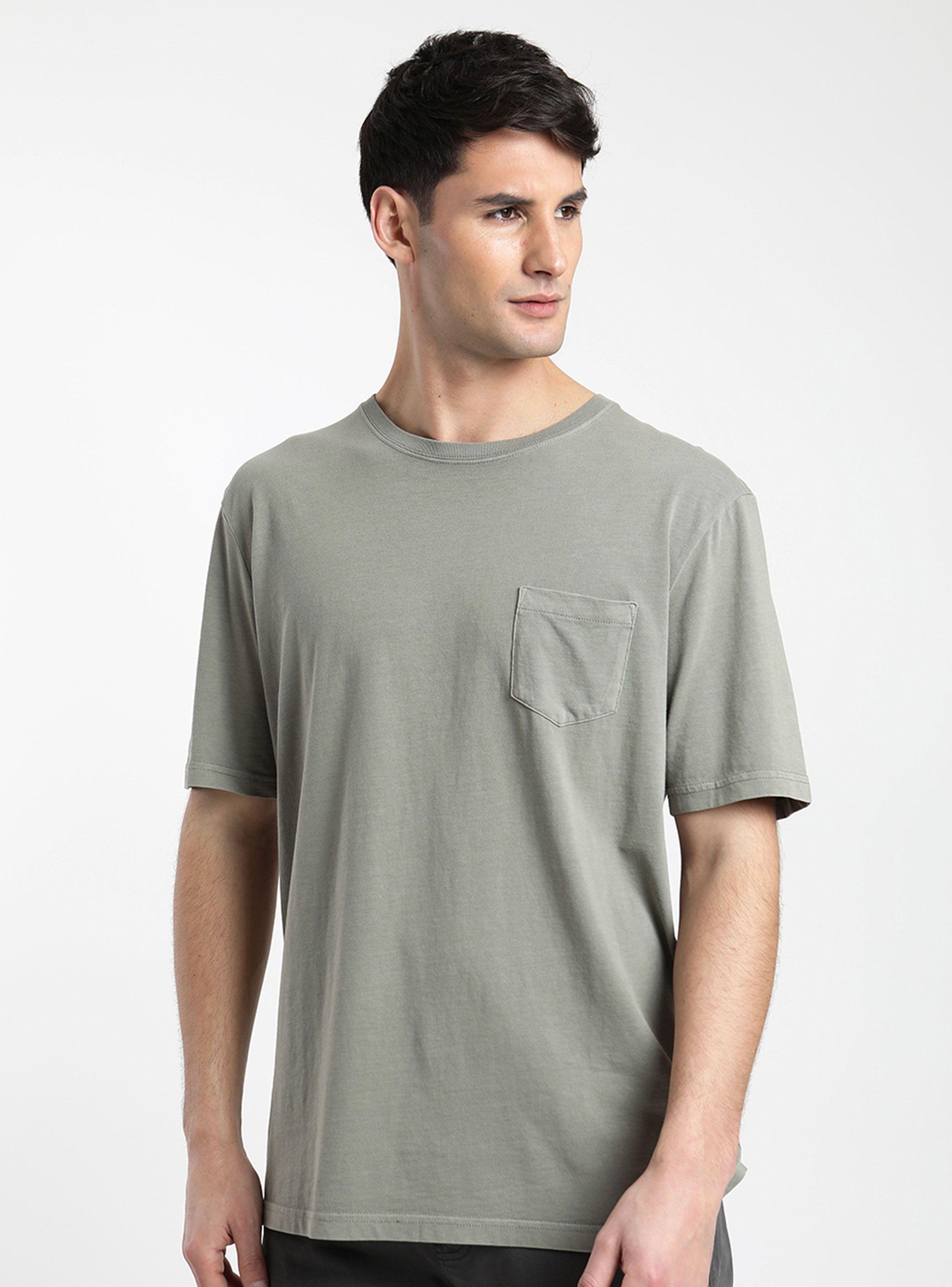 Polera Manga Corta Bolsillo Stitch-0