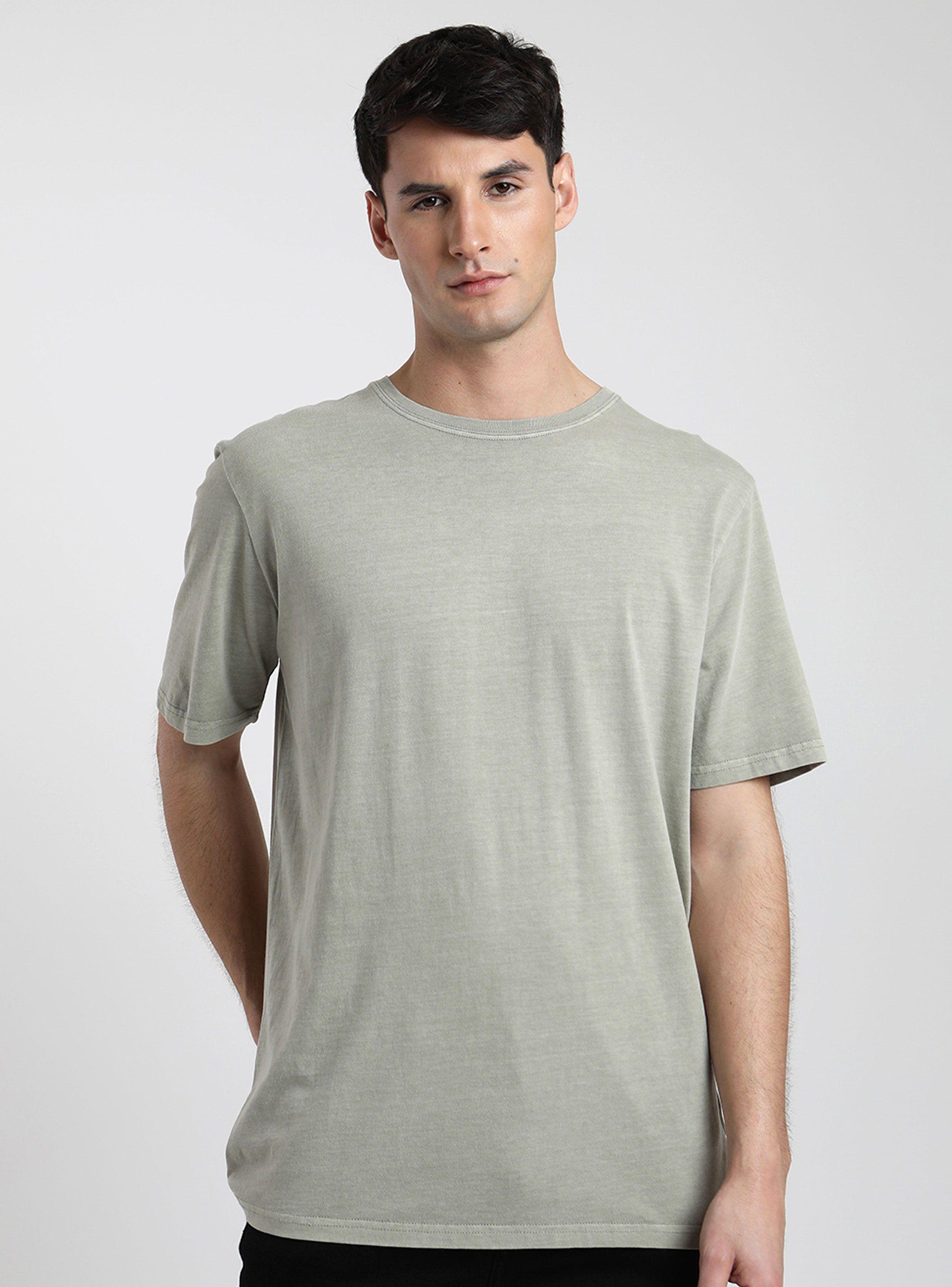 Polera Manga Corta Plain Model-0